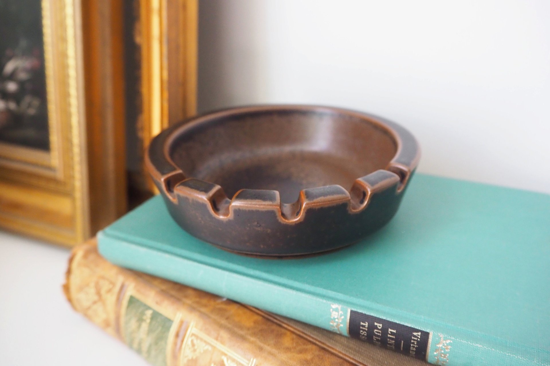 Vintage ceramic ashtray | Arabia Ruska ashtray | Vintage ashtray | Ceramic ashtray | Arabia ashtray | Made in Finland