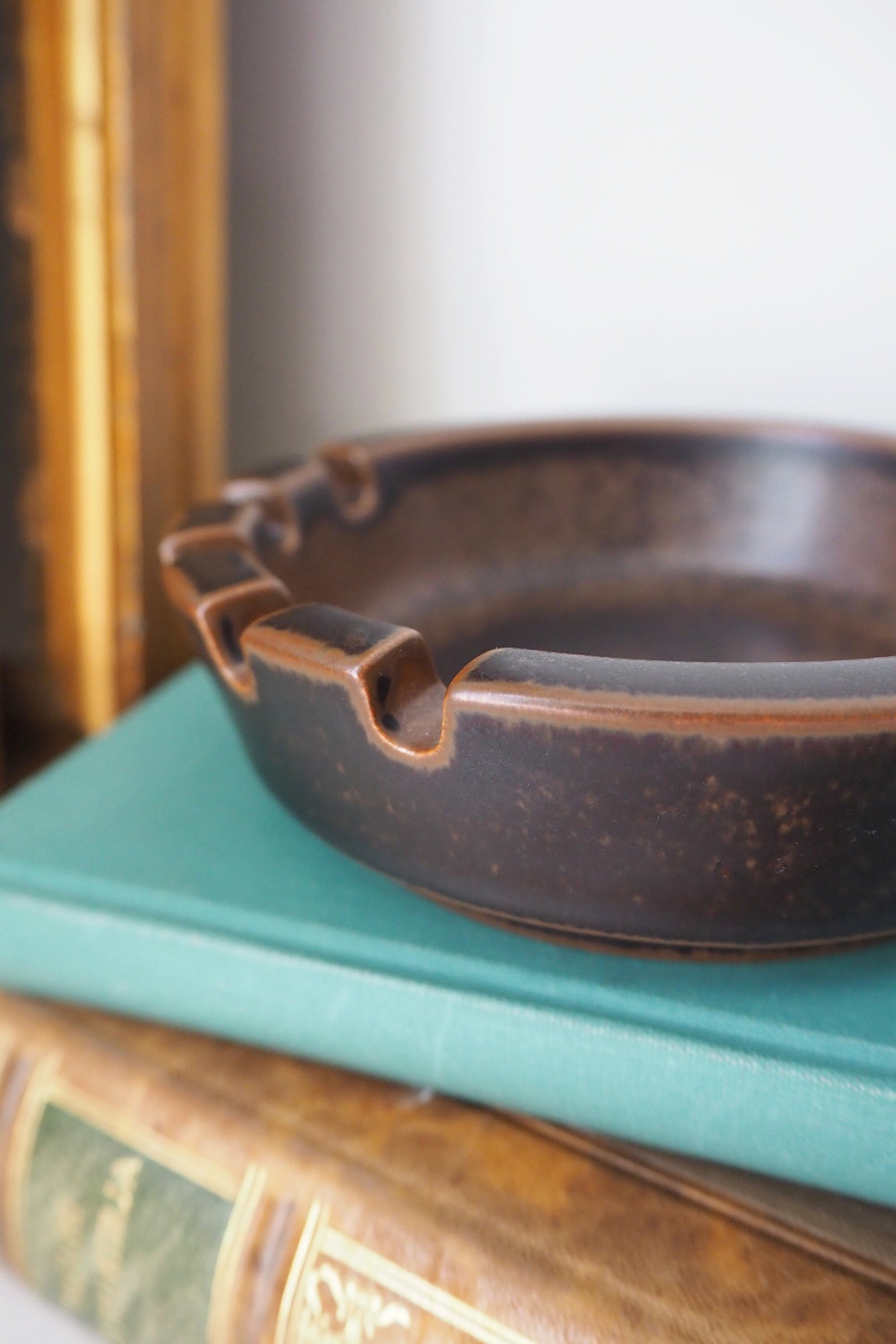 Vintage ceramic ashtray | Arabia Ruska ashtray | Vintage ashtray | Ceramic ashtray | Arabia ashtray | Made in Finland