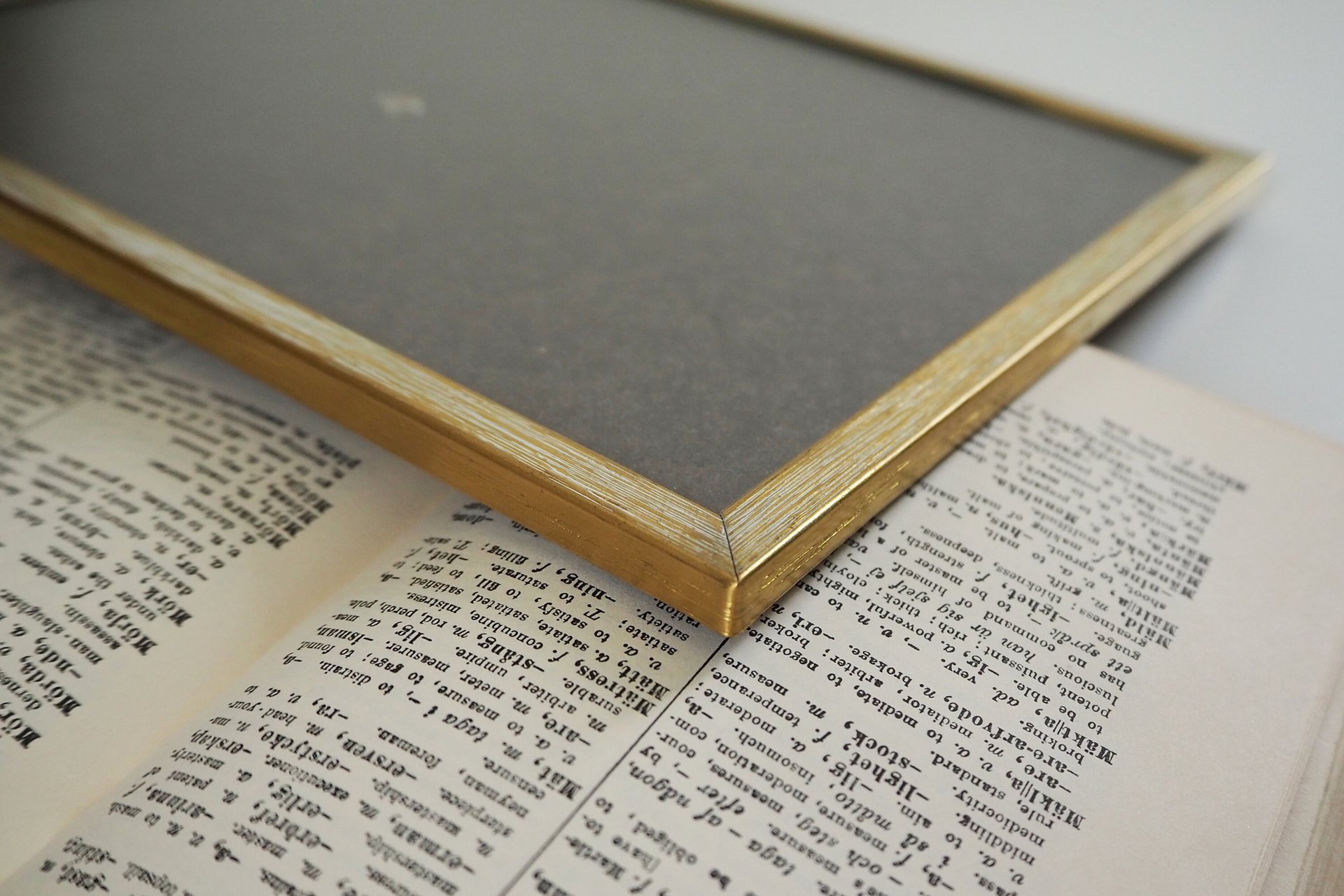 Vintage brass photo frame | Brass photo frame 15x20 cm | Brass picture frame | Vintage brass picture frame