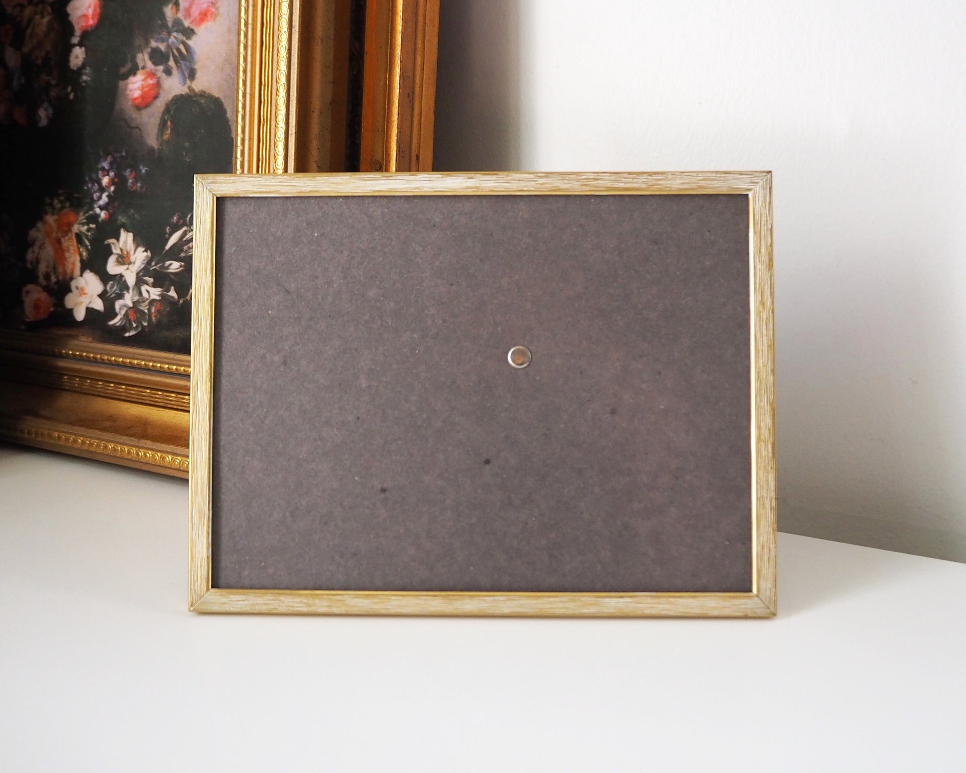 Vintage brass photo frame | Brass photo frame 15x20 cm | Brass picture frame | Vintage brass picture frame