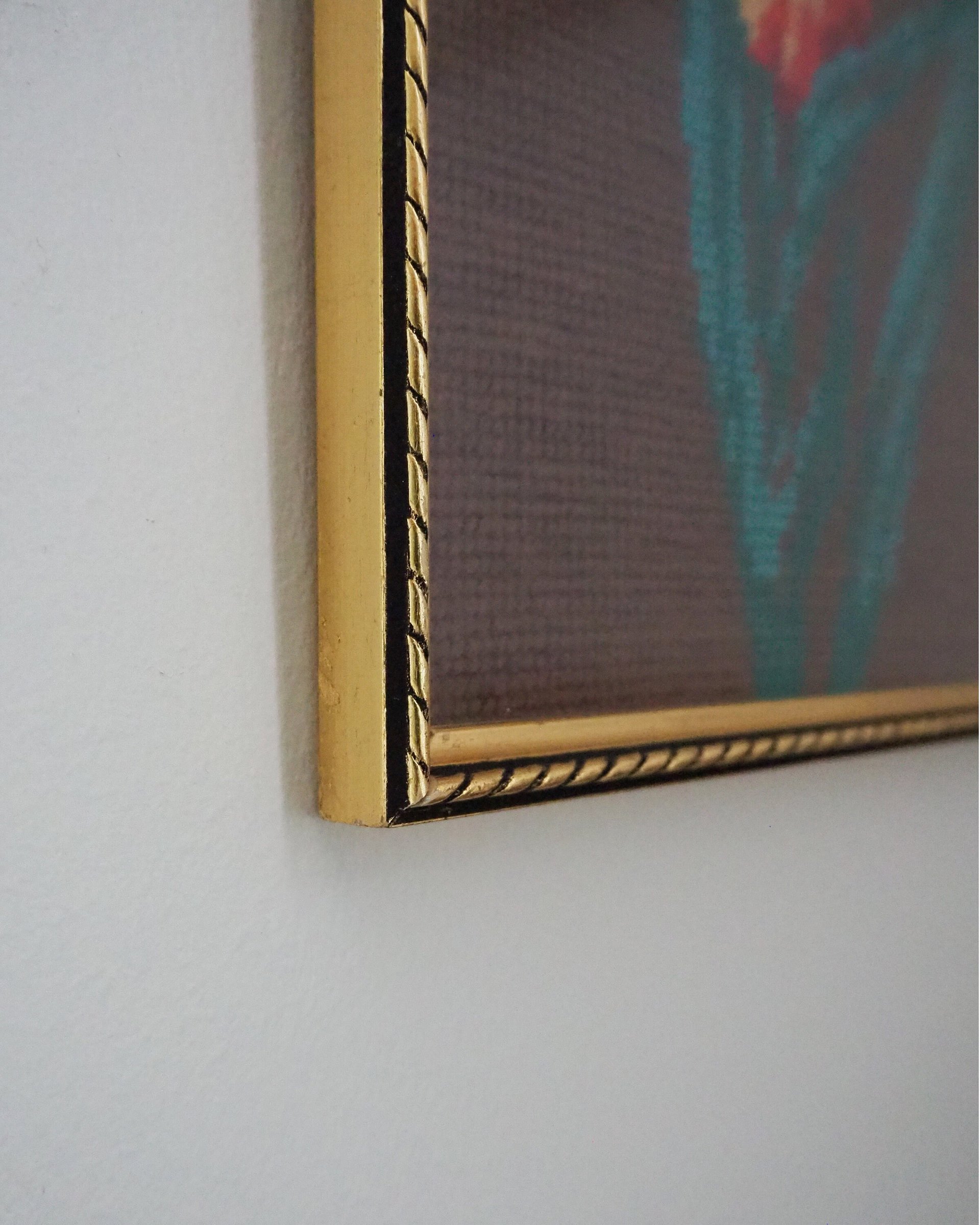 Vintage needlepoint wall art | Scandinavian wall art | Needlepoint wall hanging | Vintage wall tapestry | Handmade wall tapestry