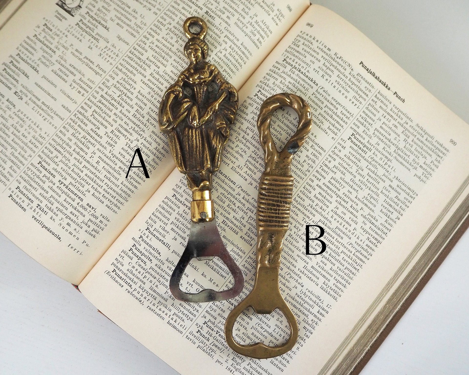 Vintage brass bottle openers | Brass bottle opener | Vintage bottle opener | Solid brass bottle opener | Made in England