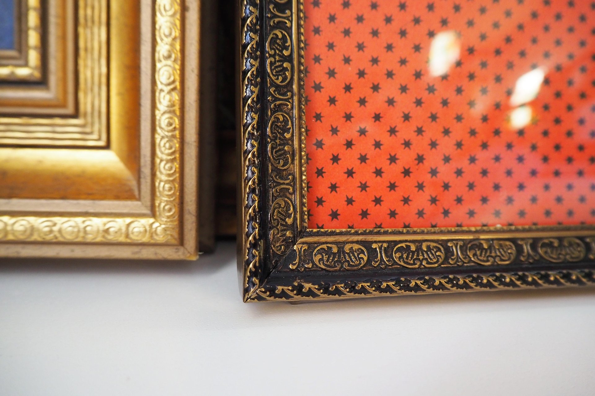Vintage photo frame 18x24 cm | Vintage brass frame | Brass picture frame | Ornate photo frame | Vintage photo frame