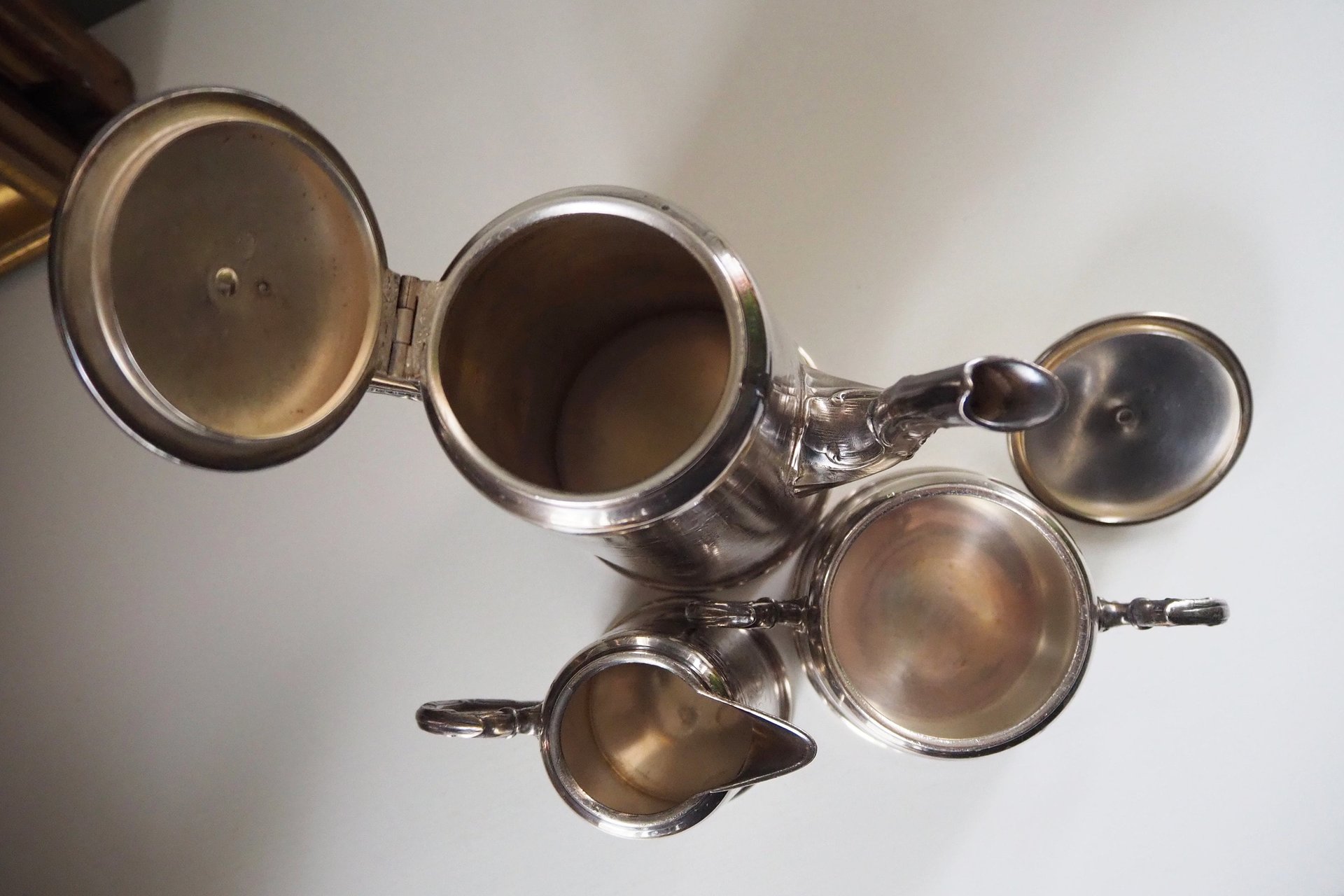 Vintage silver plated WMF coffee set | Antique WMF coffee / tea set | WMF silver plated teapot set | Made in Germany