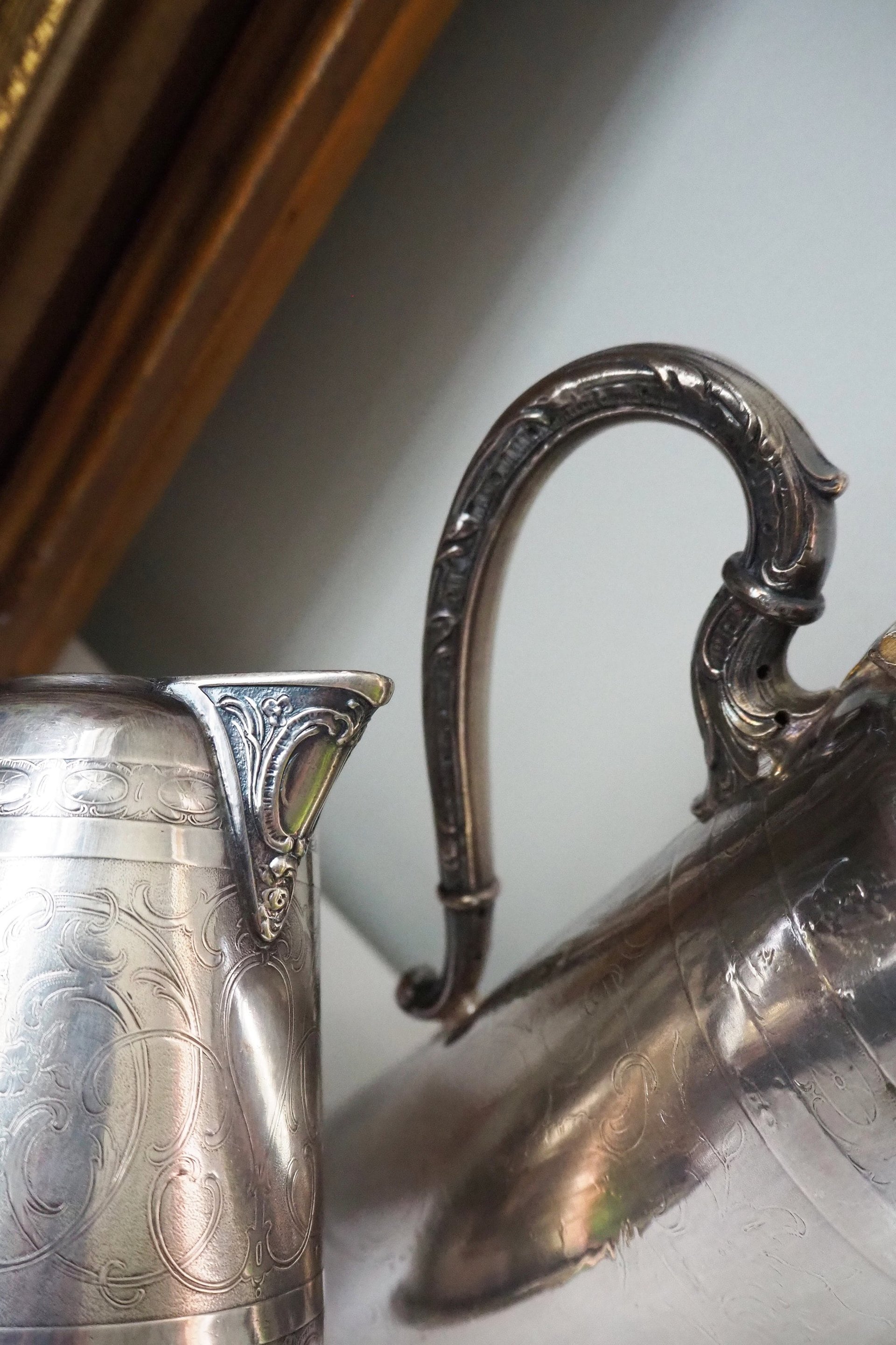 Vintage silver plated WMF coffee set | Antique WMF coffee / tea set | WMF silver plated teapot set | Made in Germany