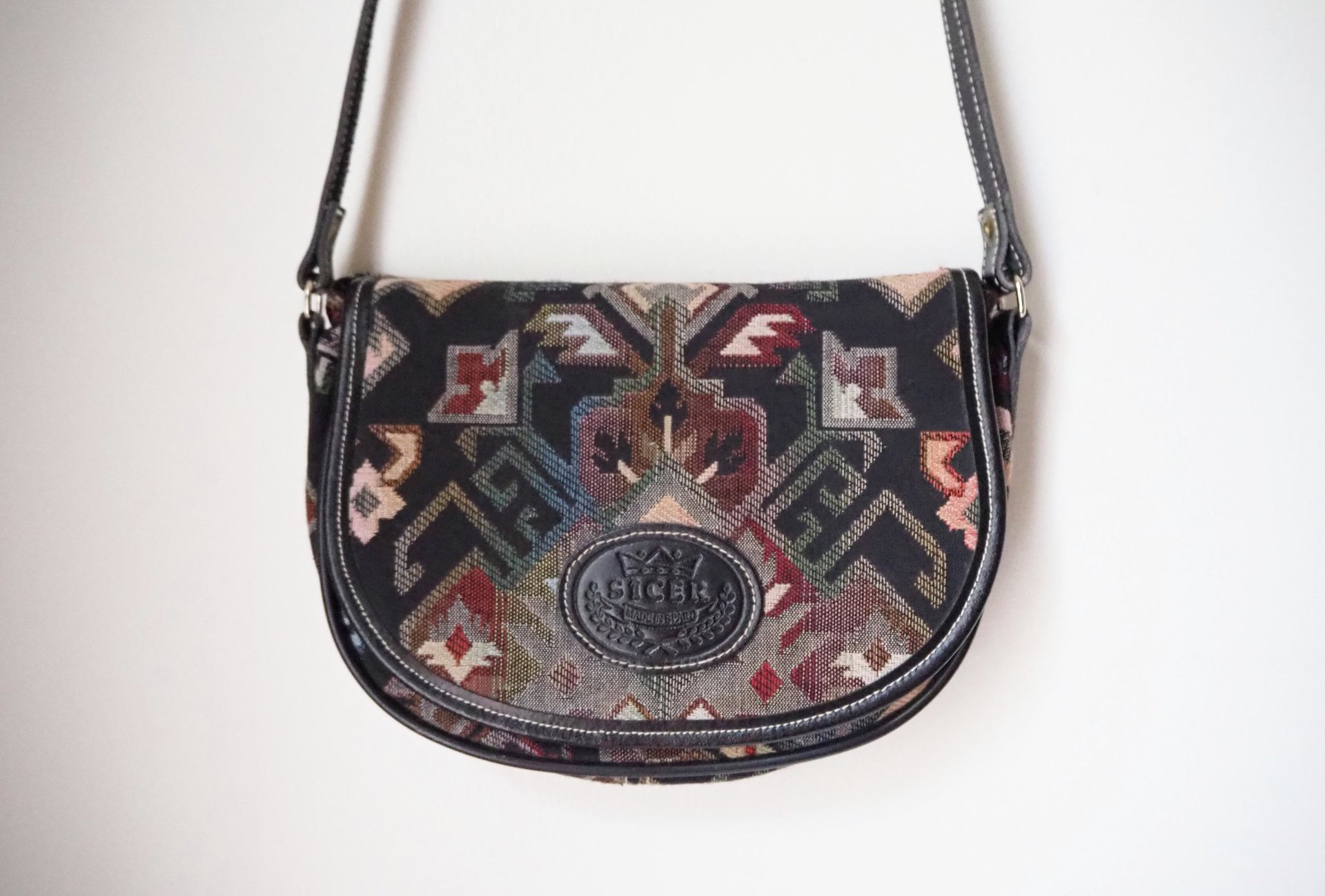 Vintage shoulder bag | Small crossbody bag | Vintage bag | Sicer bag | Made in Spain
