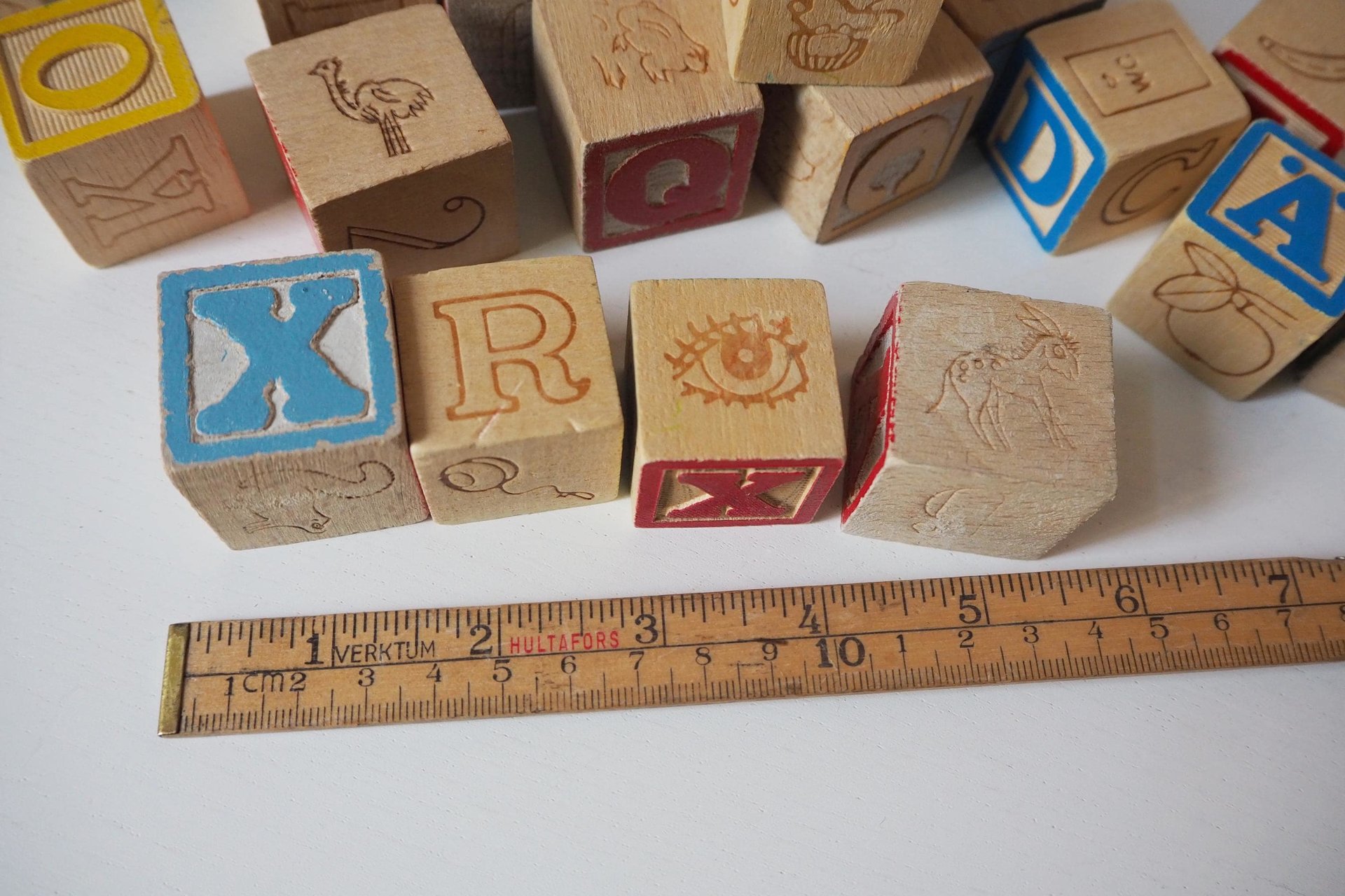 Vintage ABC blocks | Wooden building blocks | Vintage block set for kids | Vintage wooden blocks | Vintage toys
