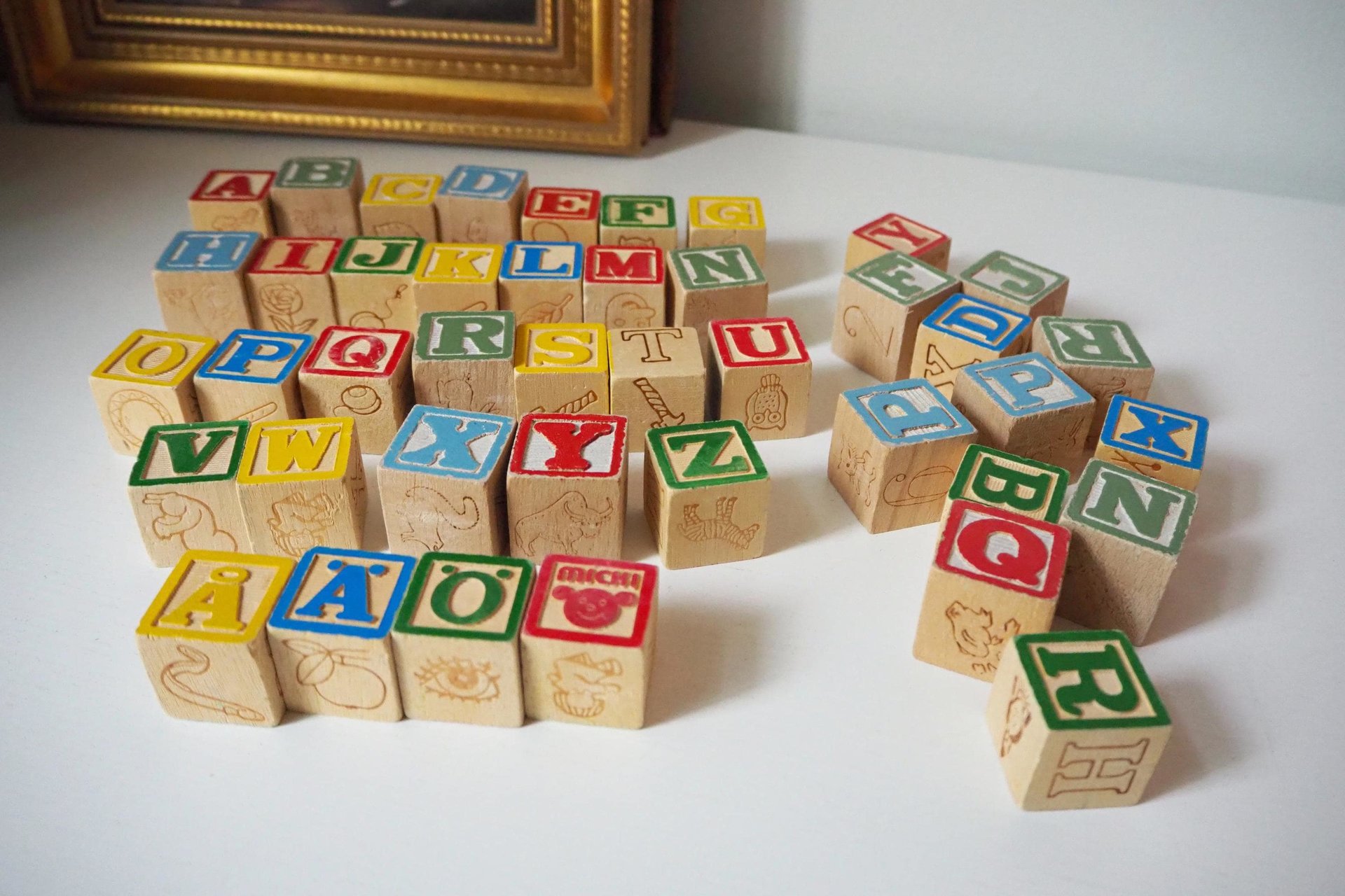 Vintage ABC blocks | Wooden building blocks | Vintage block set for kids | Vintage wooden blocks | Vintage toys