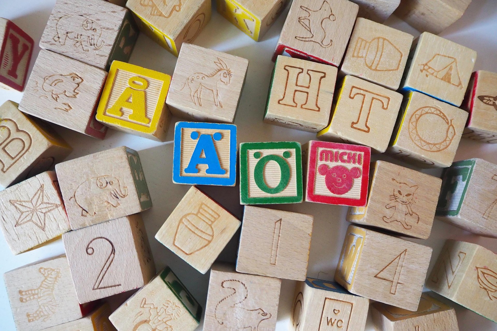 Vintage ABC blocks | Wooden building blocks | Vintage block set for kids | Vintage wooden blocks | Vintage toys