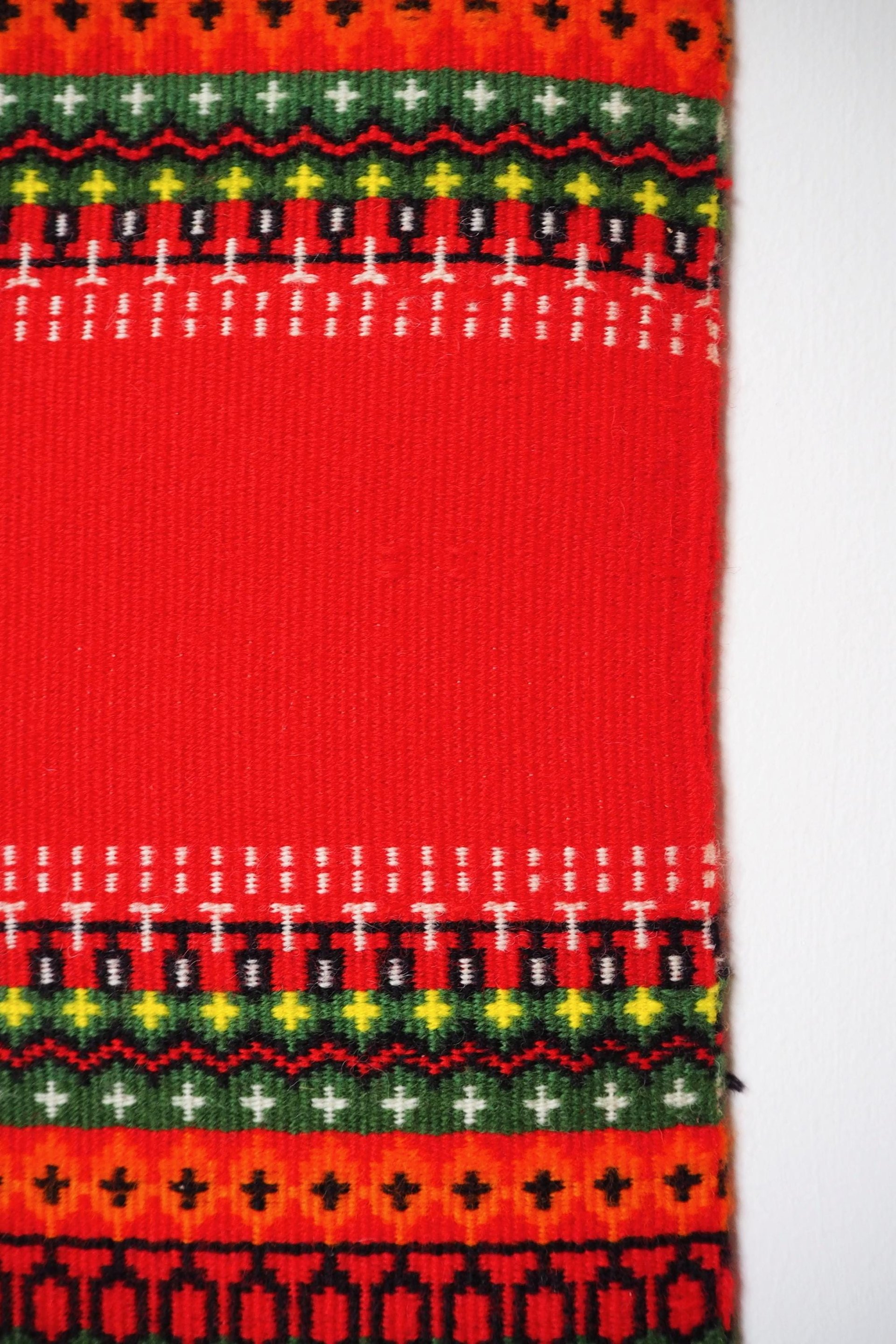 Vintage wall hanging | Large wall hanging | Scandinavian woven textile | Geometrical wall hanging | Large Scandinavian wall hanging