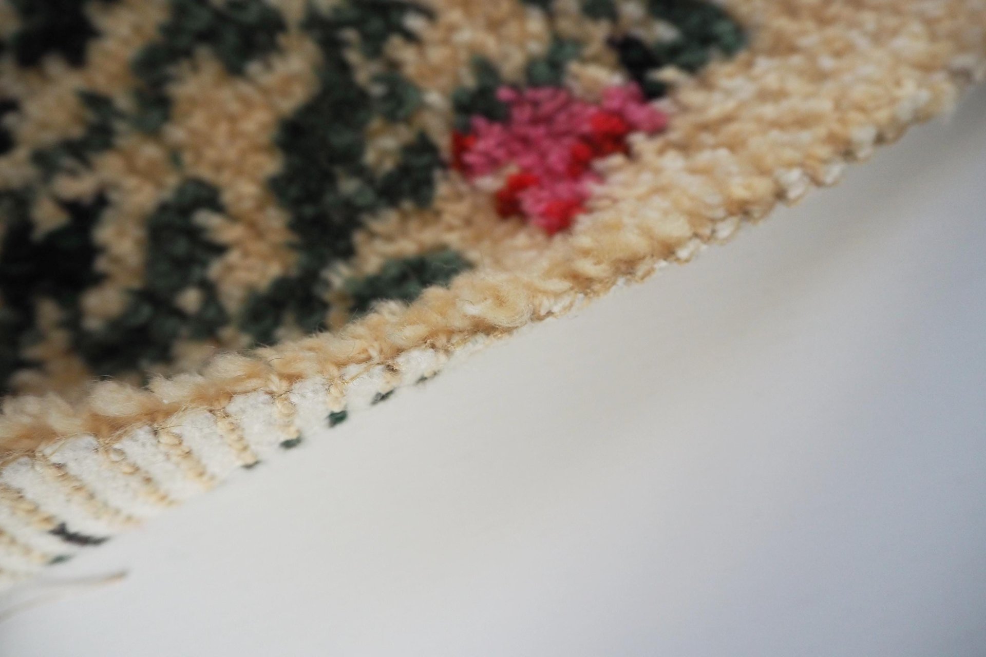 Vintage wall hanging | Floral wall tapestry | Scandinavian wall hanging | Vintage wall tapestry | Handmade wool wall hanging