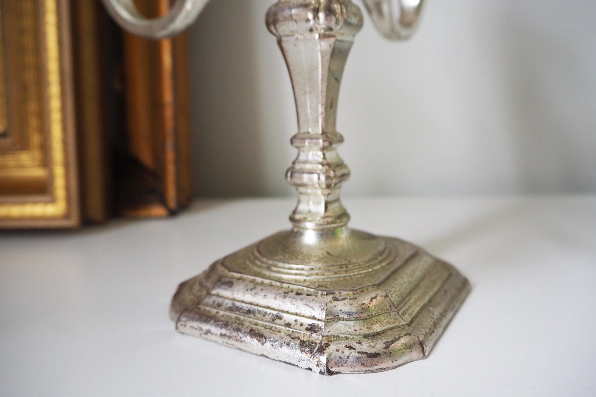 Vintage candelabrum | Silver plated candelabra | Vintage five arm candelabrum | BMF West Germany | Vintage silver plated five arm candelabra