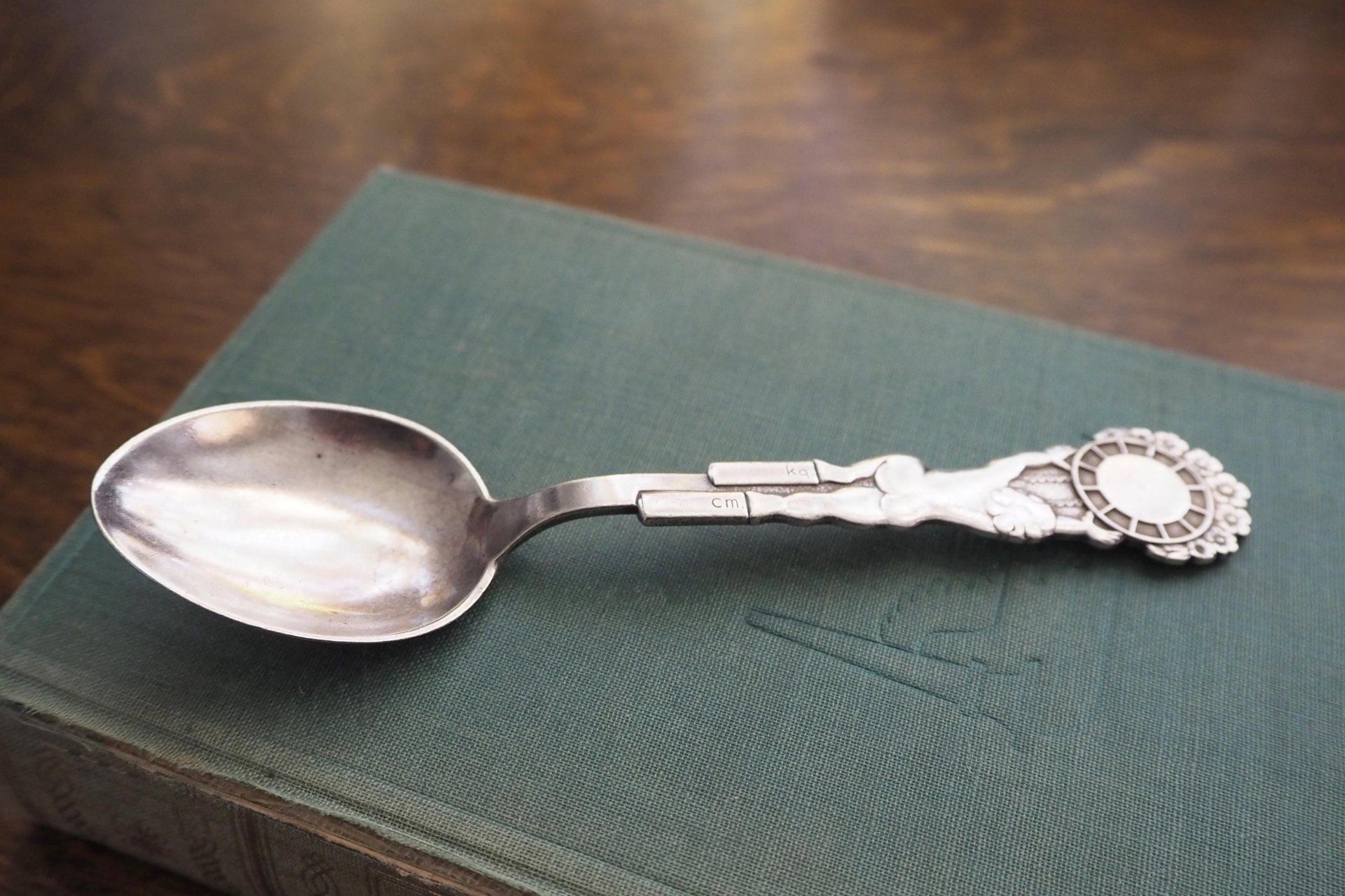 Vintage christening spoon | Vintage alpacca silver baby spoon | Christening spoon | Vintage baby spoon | Vintage Christening gifts
