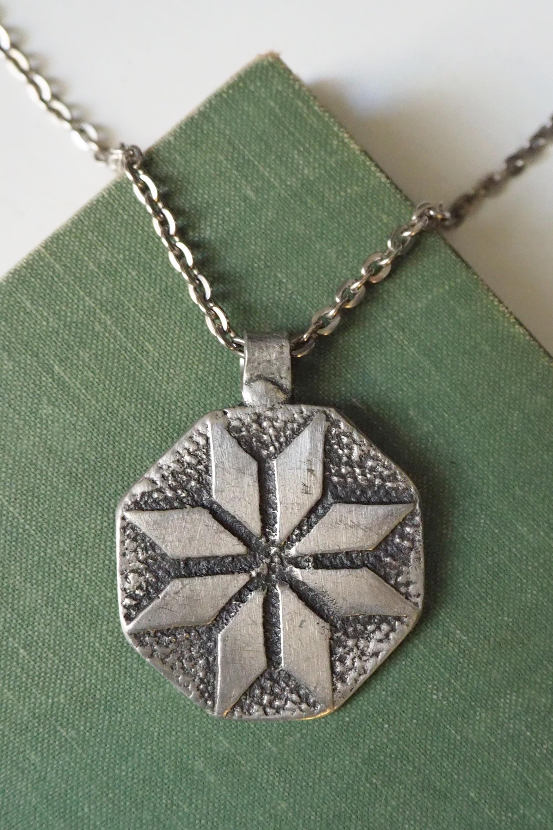 Vintage pewter pendant | Affa Alex Vittsjö pendant | Swedish pewter pendant | Vintage Vittsjö pewter pendant