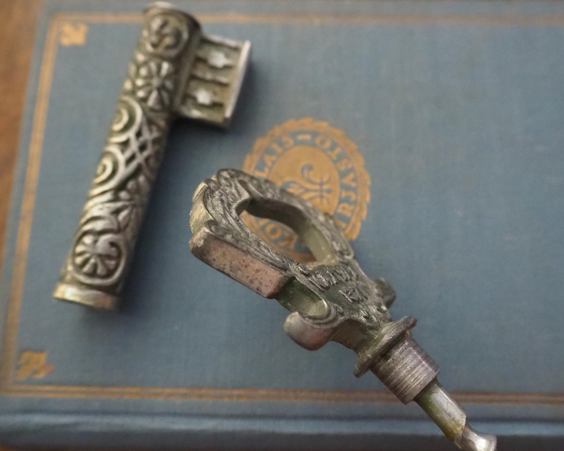 Vintage bottle opener | Bottle opener and corkscrew | Key shaped bottle opener | Soviet bottle opener | Kaluga 1371 | USSR bottle opener