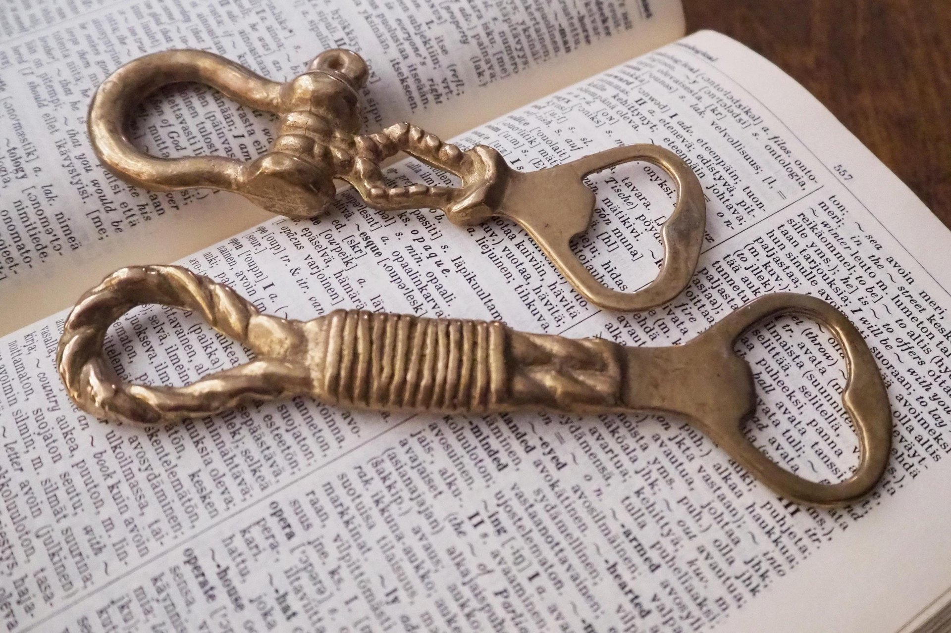 Vintage brass bottle opener set | Brass bottle openers | Vintage brass bottle openers | Vintage bottle openers