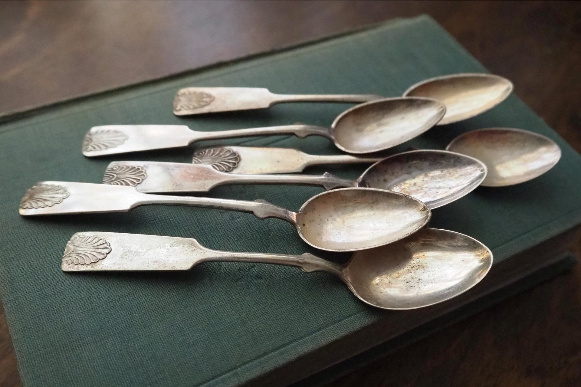 Set of six vintage teaspoons | Vintage alpacca silver teaspoons | Small teaspoons | Musla teaspoon set | Vintage alpacca teaspoons
