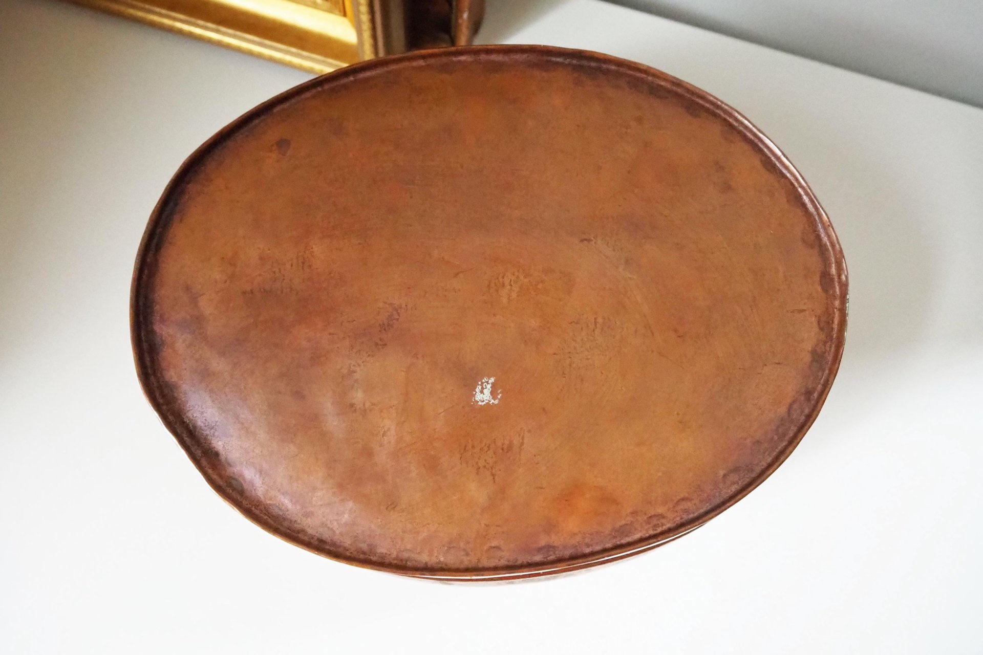 Vintage copper planter | Large copper planter | Oval copper planter | Vintage copper pot