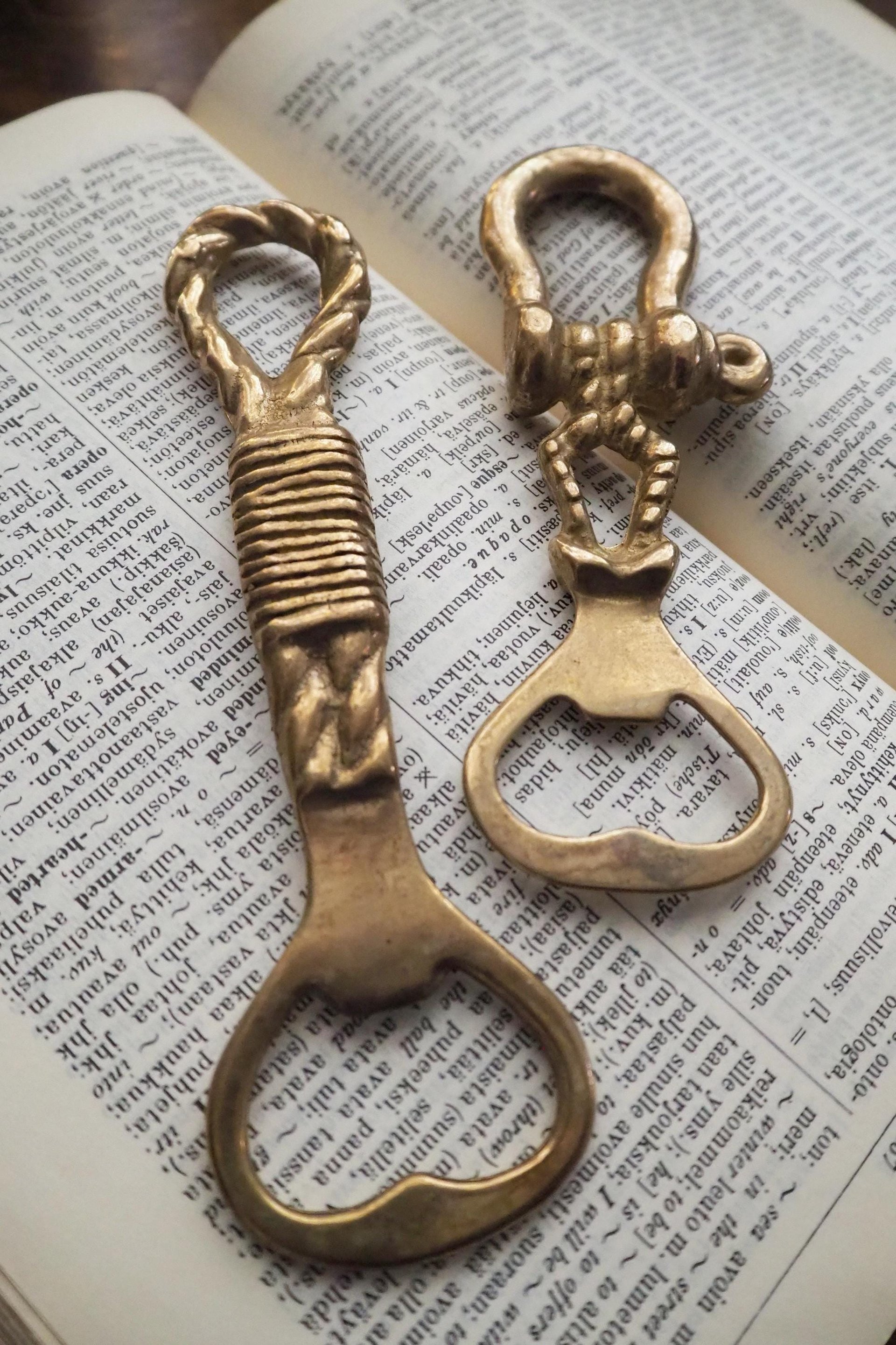 Vintage brass bottle opener set | Brass bottle openers | Vintage brass bottle openers | Vintage bottle openers