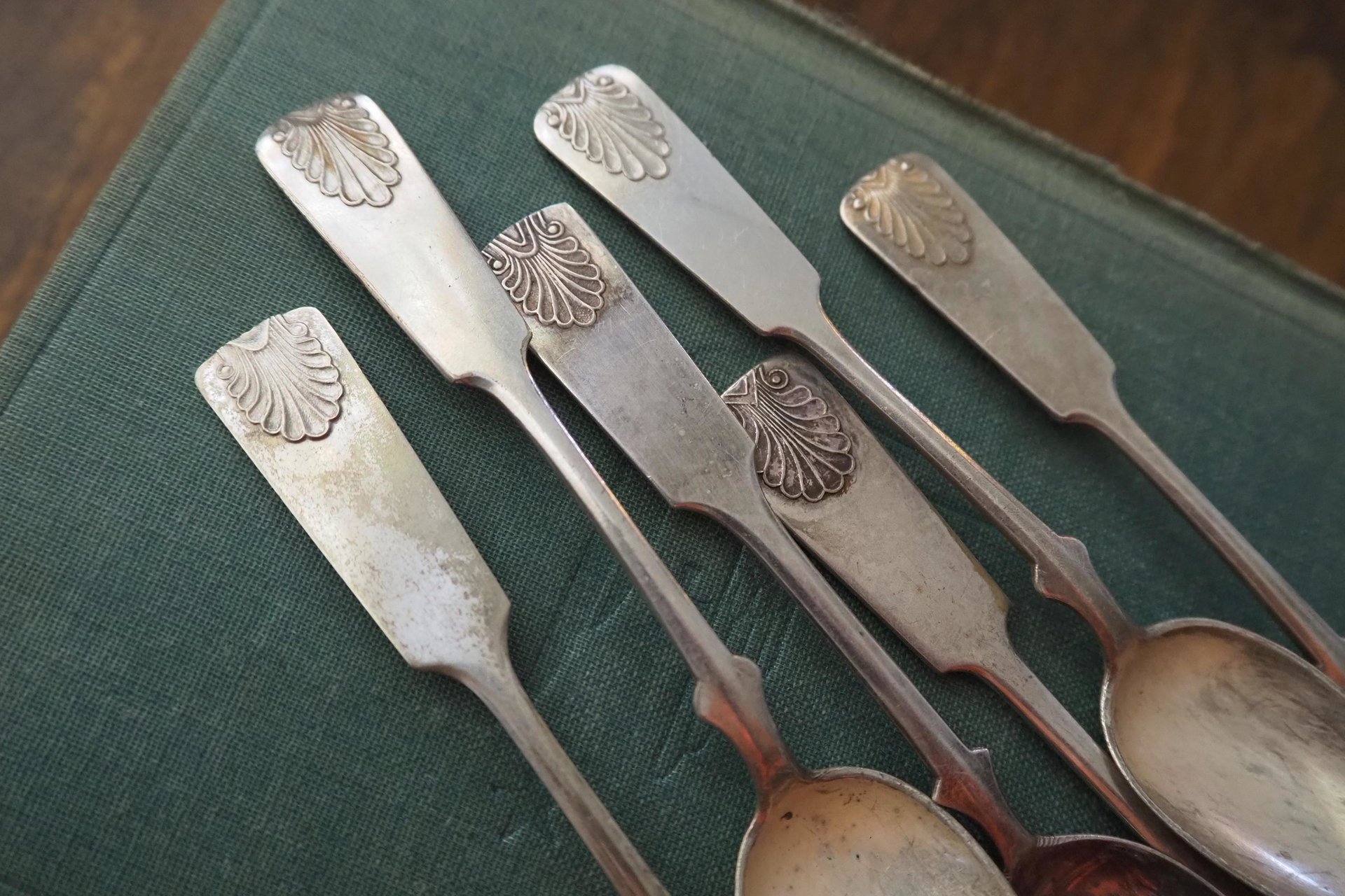 Set of six vintage teaspoons | Vintage alpacca silver teaspoons | Small teaspoons | Musla teaspoon set | Vintage alpacca teaspoons