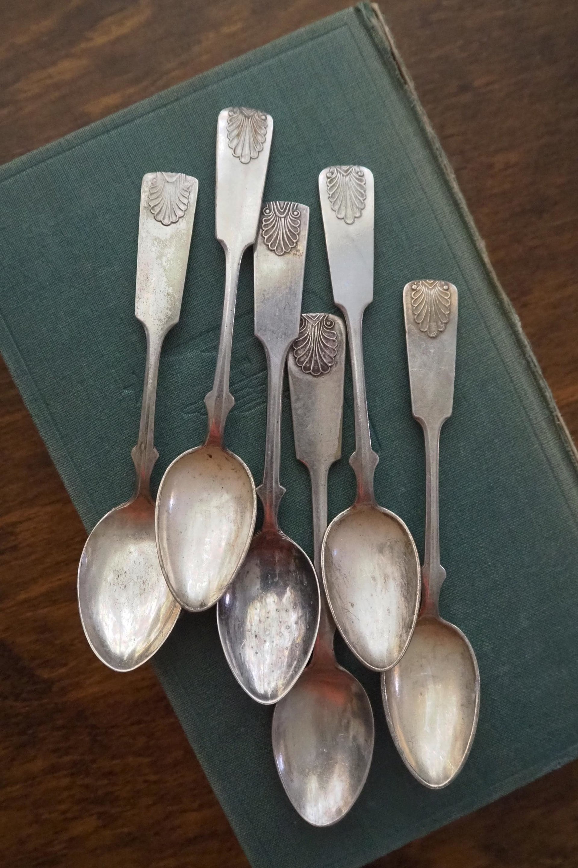 Set of six vintage teaspoons | Vintage alpacca silver teaspoons | Small teaspoons | Musla teaspoon set | Vintage alpacca teaspoons