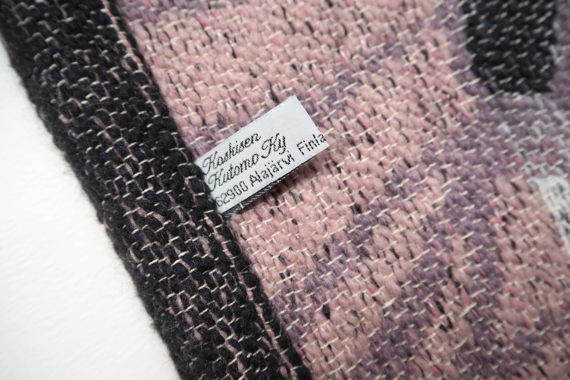 Vintage wall hanging | Religious wall hanging | Vintage religious wall hanging | Scandinavian woven textile | Made in Finland