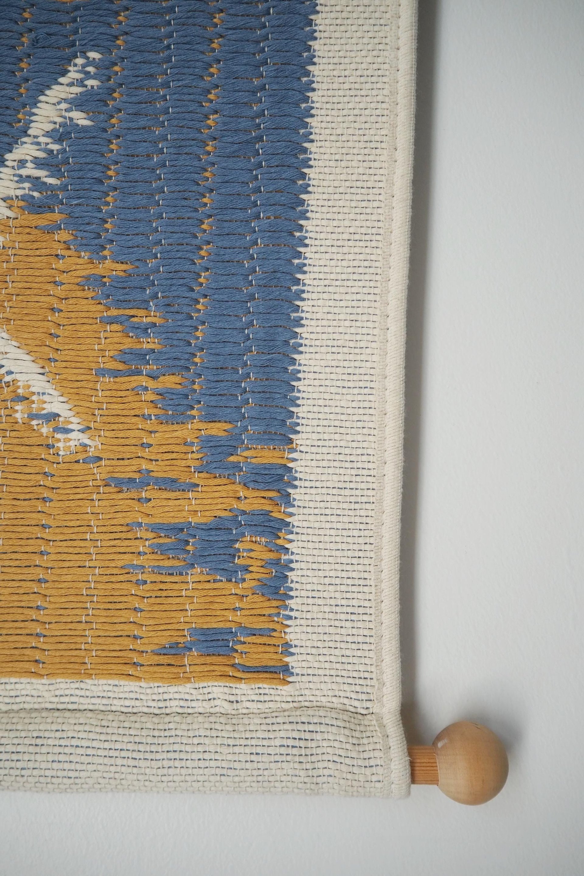 Vintage wall hanging | Sunset wall hanging | Vintage tapestry | Scandinavian woven textile | Made in Finland | Vintage wall tapestry