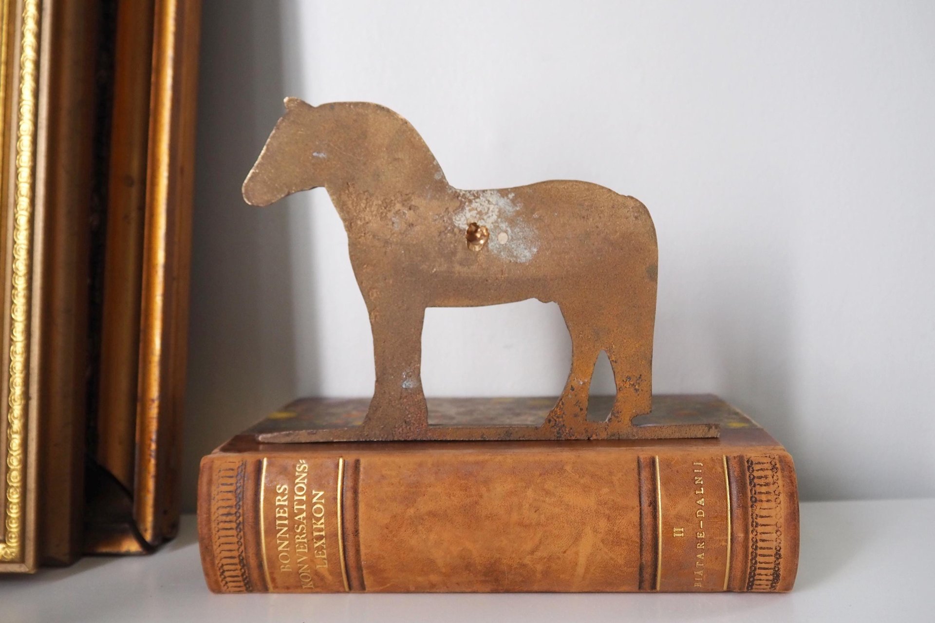 Vintage brass horse | Vintage horse figurine | Vintage horse ornament | Vintage brass figurine | Brass horse | Standing brass horse