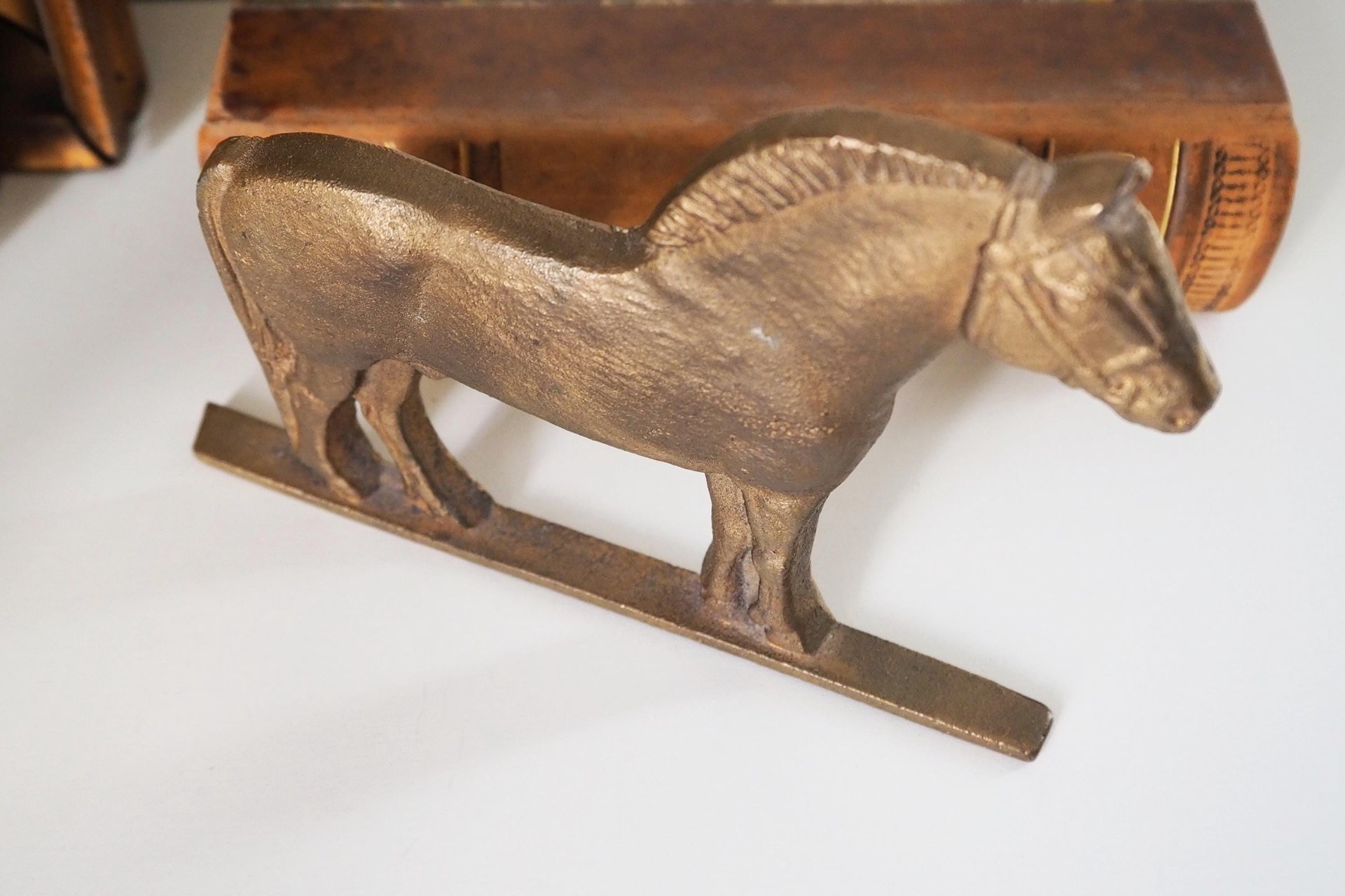 Vintage brass horse | Vintage horse figurine | Vintage horse ornament | Vintage brass figurine | Brass horse | Standing brass horse
