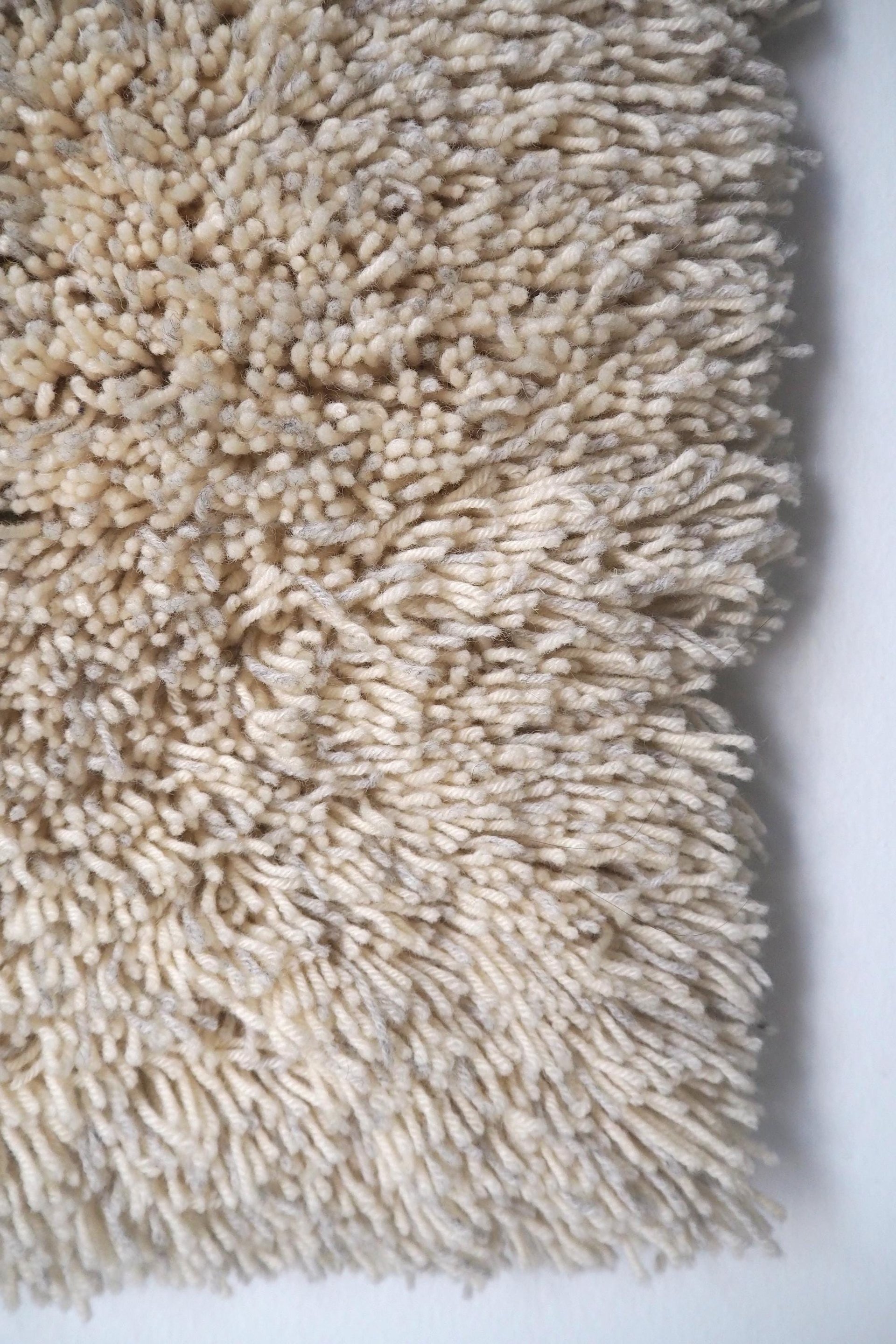 Vintage Rya wall hanging | Scandinavian Rya rug | Wool vintage wall hanging | Vintage wool Rya rug | Traditional Scandinavian wall hanging