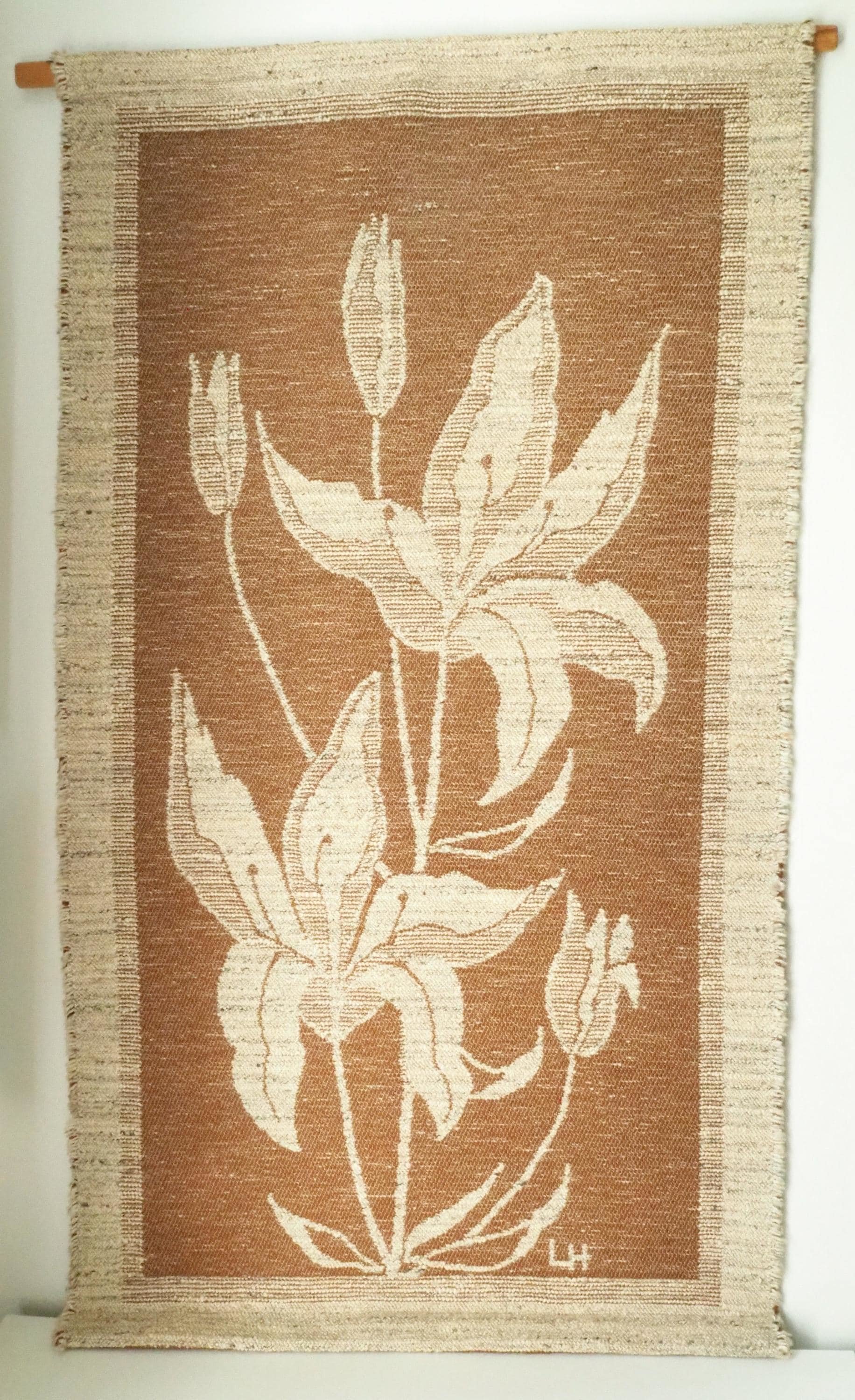 Vintage wall hanging | Scandinavian wall tapestry | Lapuan Kankurit wall hanging | Vintage wall tapestry | Finnish wall tapestry