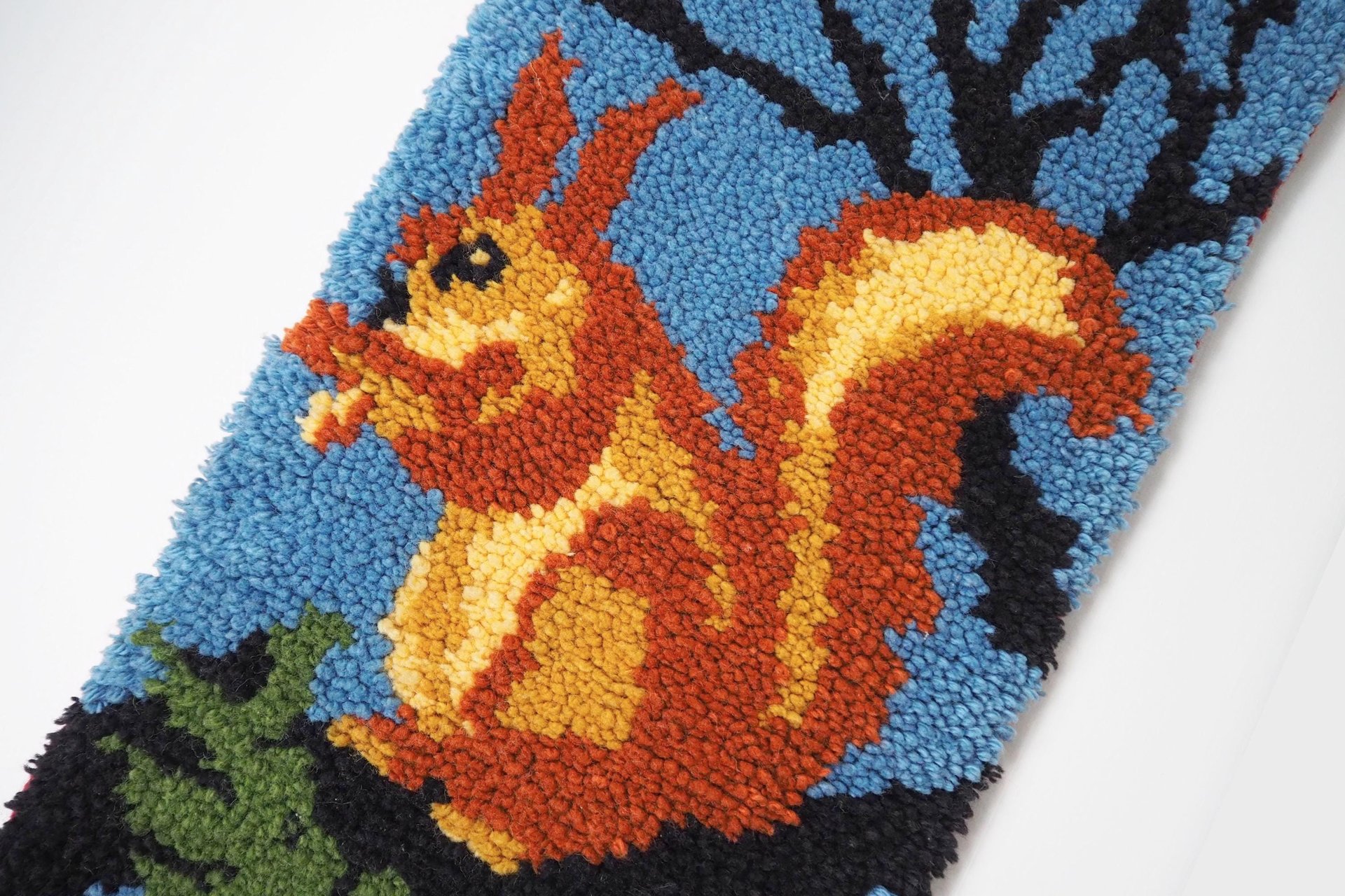 Vintage wall hanging | Squirrel wall tapestry | Cottage core wall hanging | Vintage wall tapestry | Squirrel wall hanging
