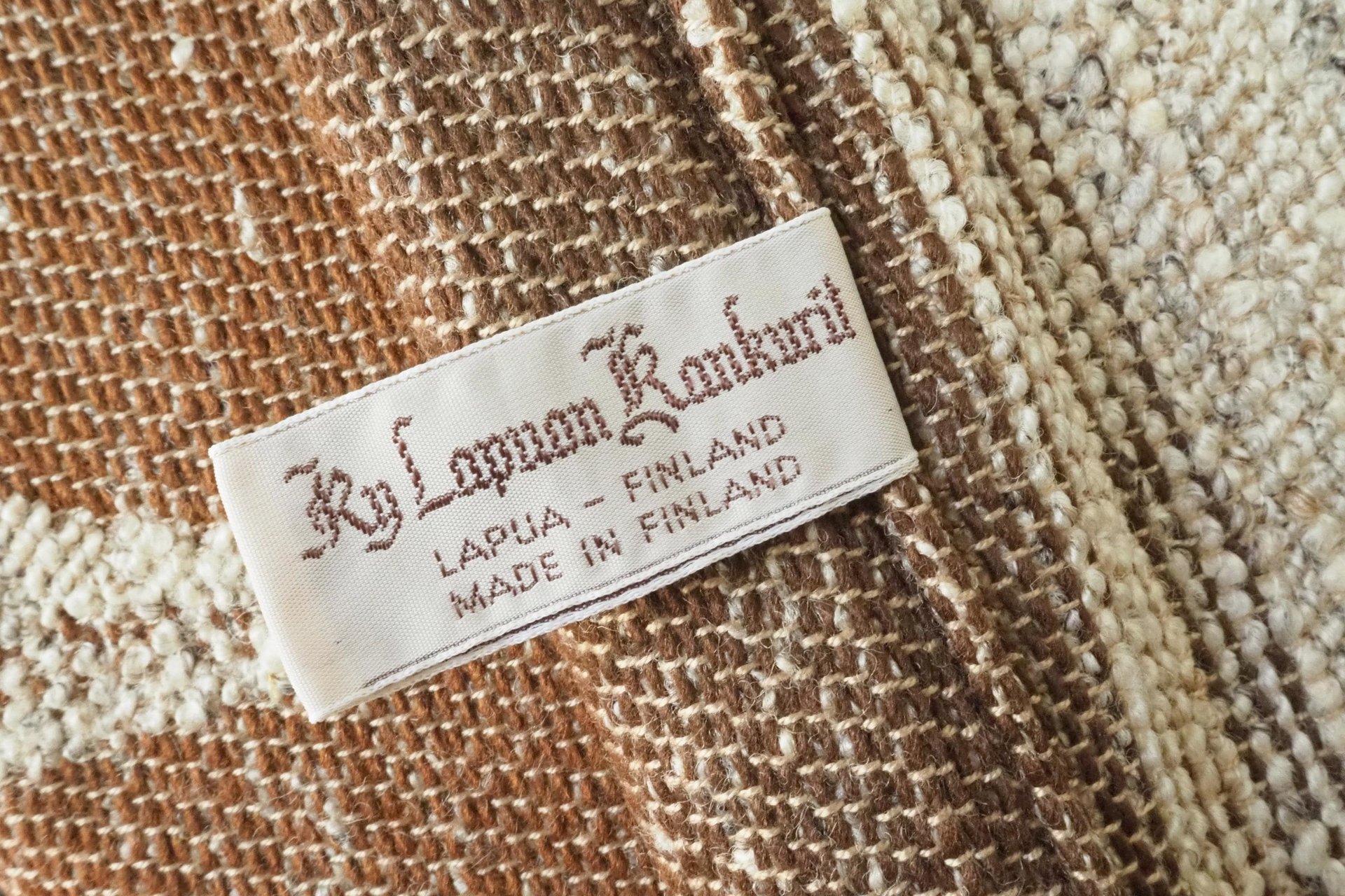 Vintage wall hanging | Scandinavian wall tapestry | Lapuan Kankurit wall hanging | Vintage wall tapestry | Finnish wall tapestry