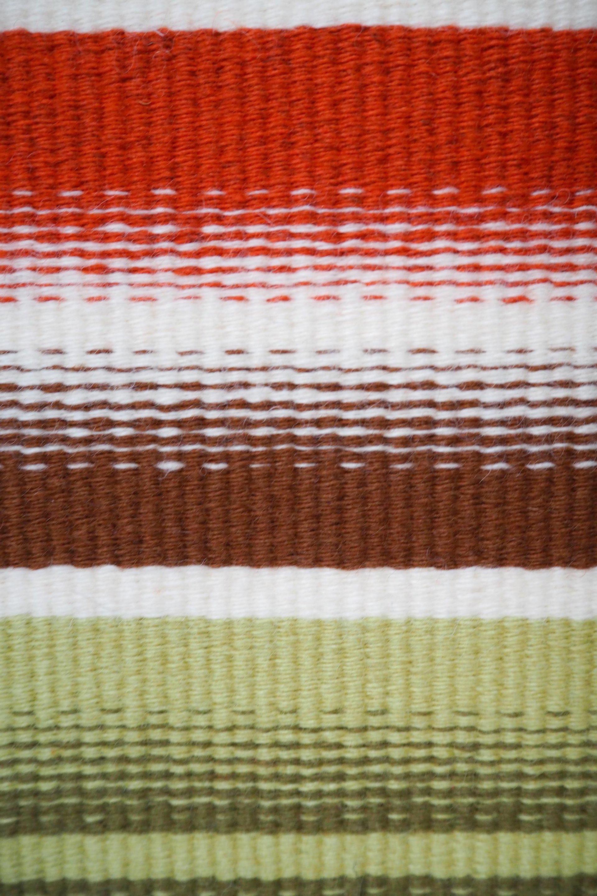 Vintage wall hanging | Finnish Raanu | Scandinavian wall tapestry | Red Raanu wall hanging | Large vintage wall tapestry | Made in Finland