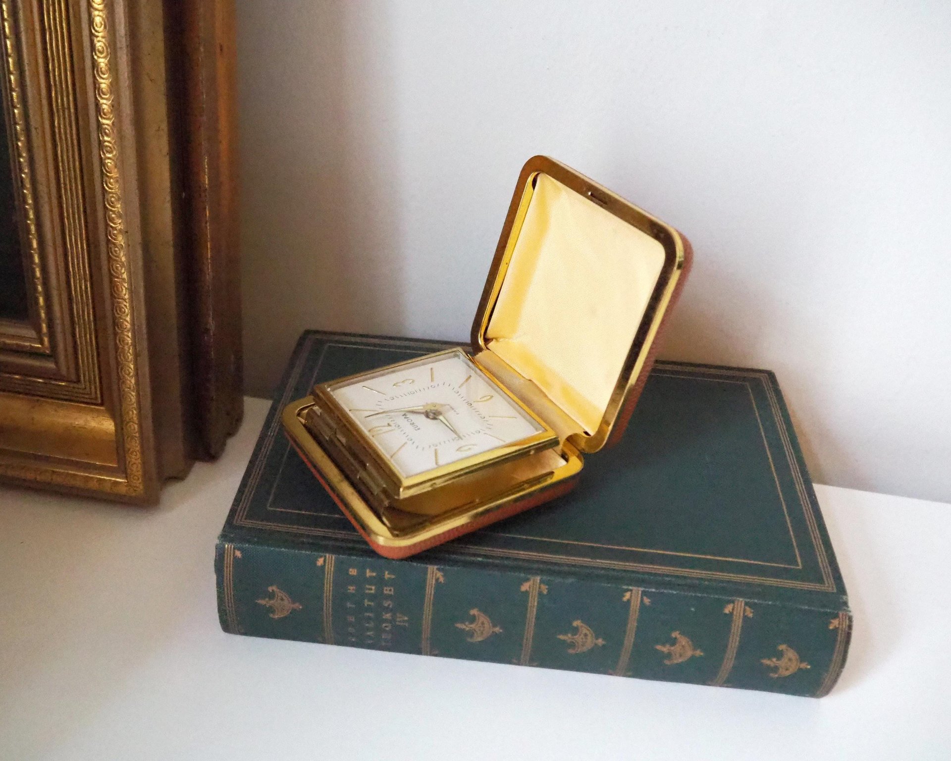 Vintage travel alarm clock | Europa alarm clock | Vintage wind up clock | Travel alarm clock | Working order