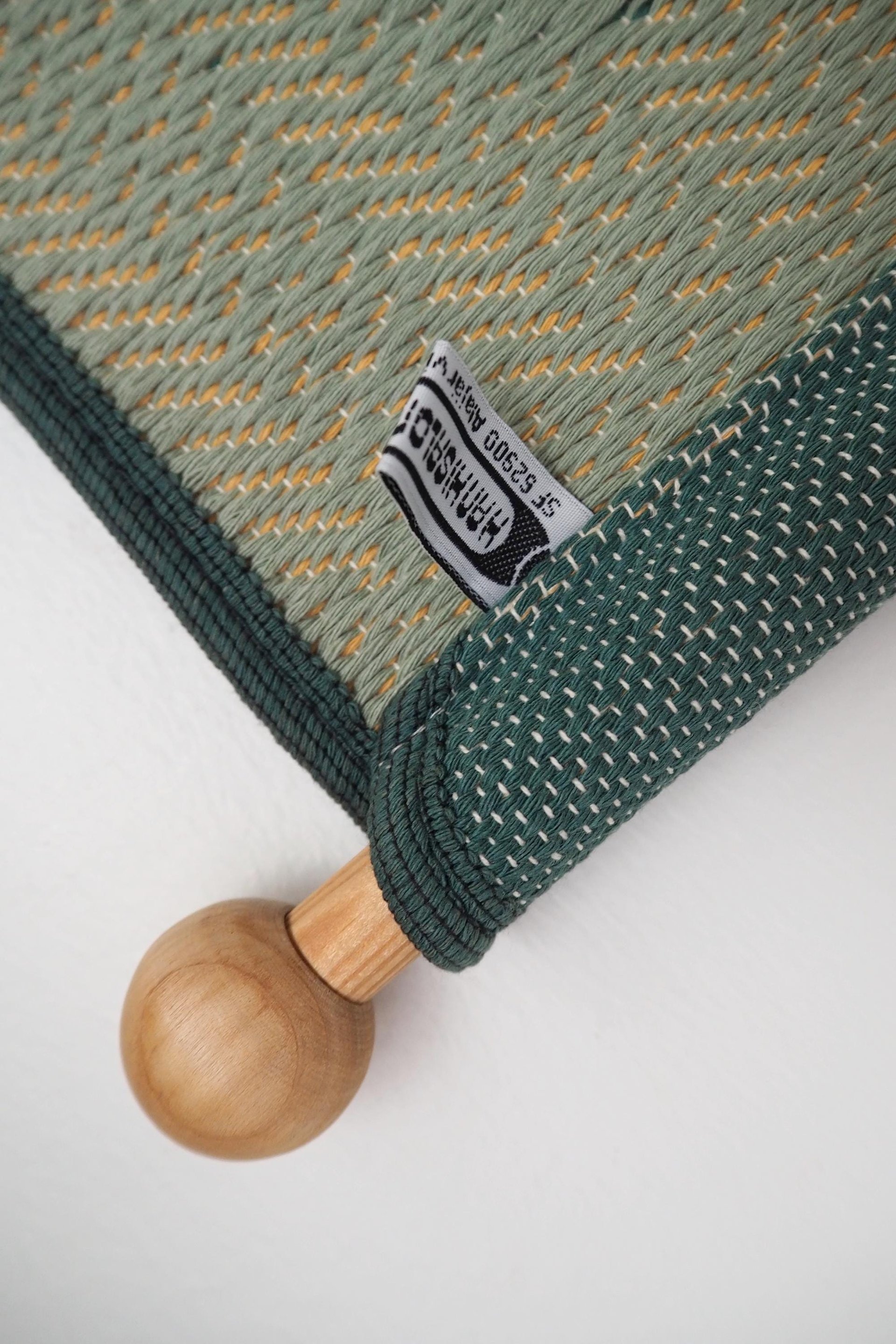 Vintage wall hanging | Long wall hanging | Nature wall hanging | Scandinavian woven textile | Made in Finland