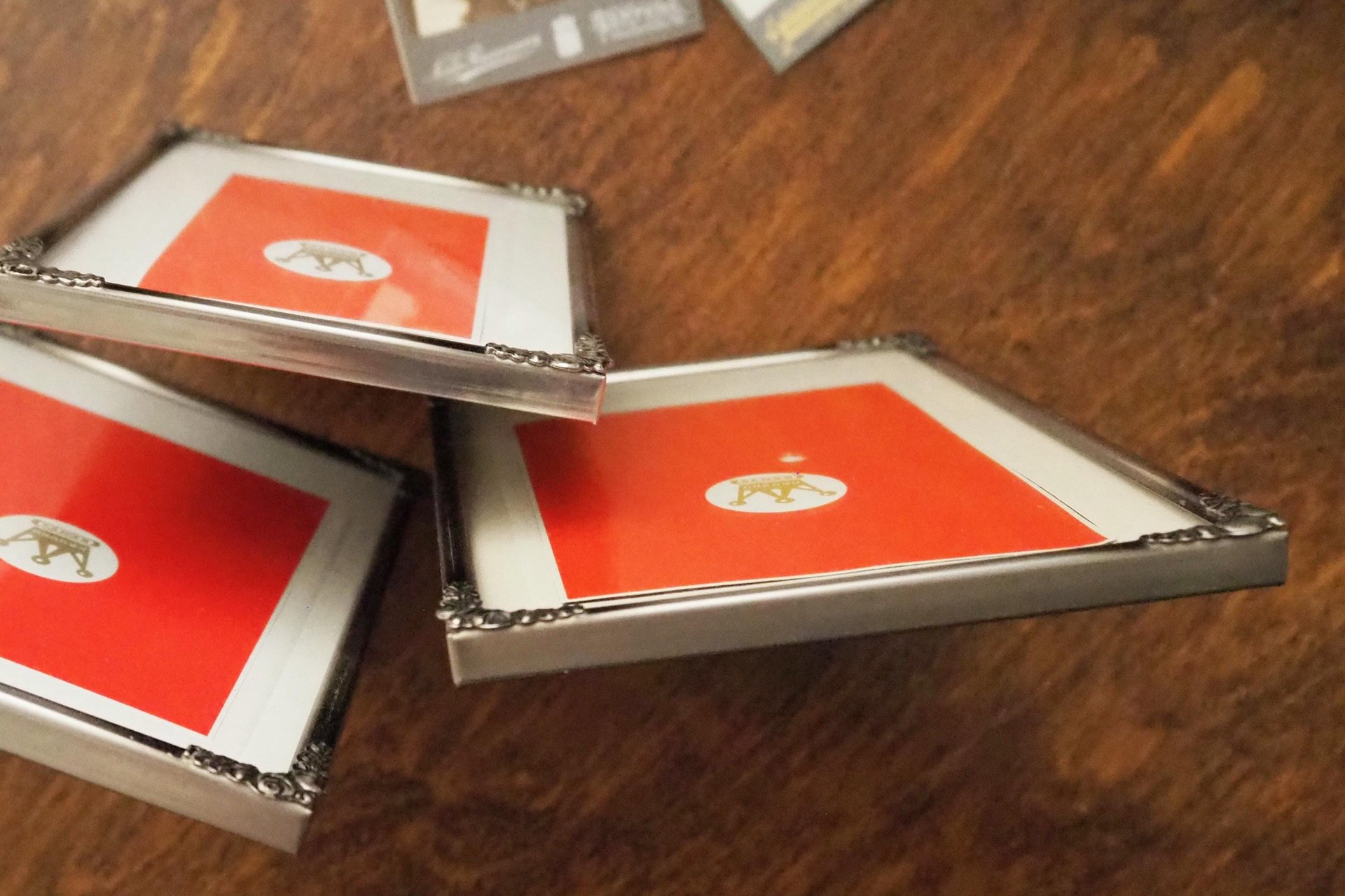 Set of three vintage photo frames | Vintage silver plated photo frames | Silver plated vintage frames | Silver plated picture frames