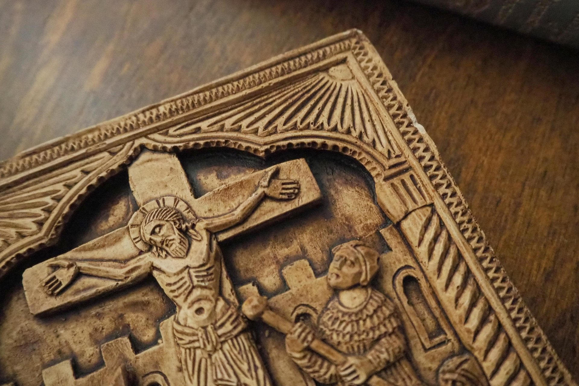 Vintage Orthodox icon | Orthodox icon | Ceramic religious icon | Vintage ceramic icon | Small vintage icon