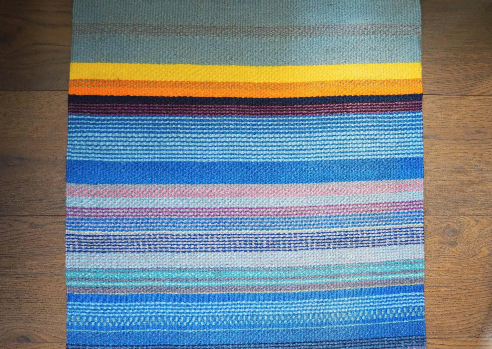 Vintage wall tapestry | Arktinen Horisontti by Elsa Montell-Saanio | Finnish Raanu | Lapland | Vintage wall hanging | Made in Finland