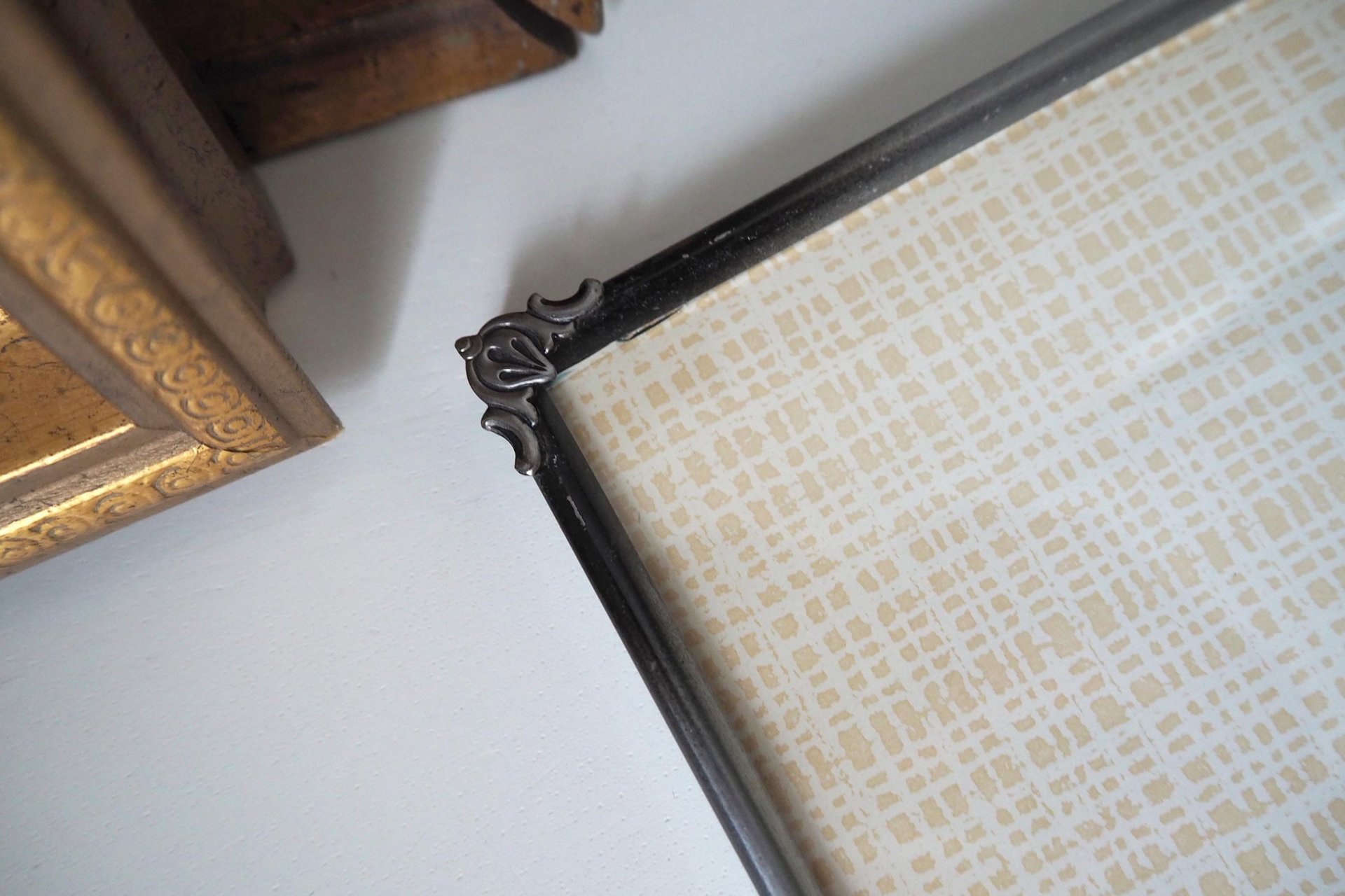 Vintage photo frame 18x24 cm | Vintage photo frame | Silver plated picture frame | Vintage silver picture frame