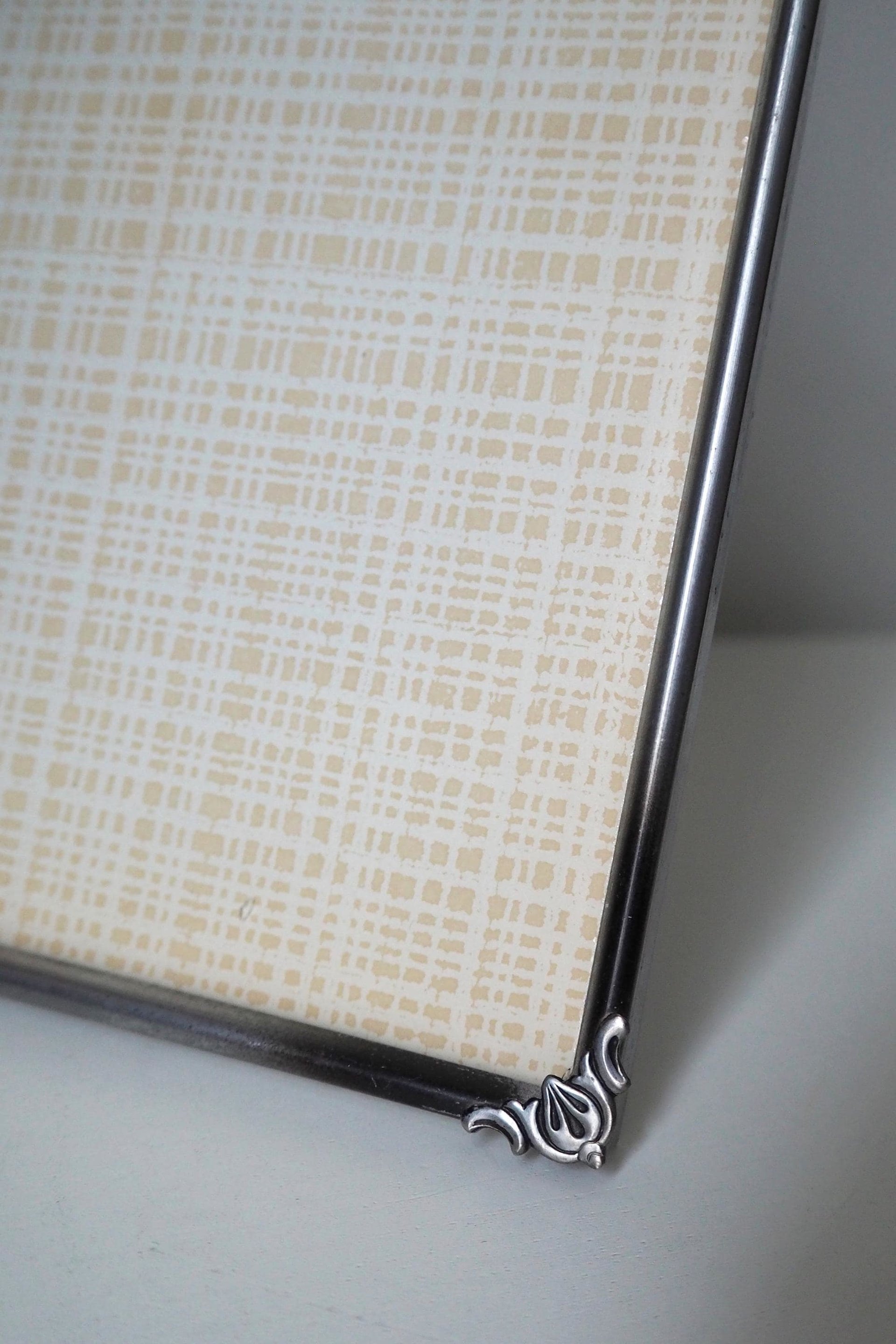 Vintage photo frame 18x24 cm | Vintage photo frame | Silver plated picture frame | Vintage silver picture frame