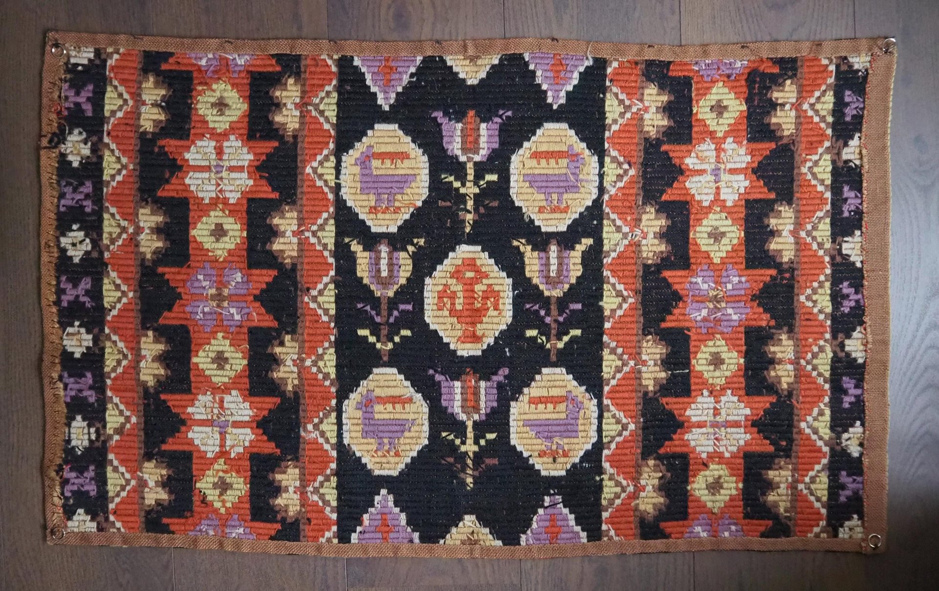 Vintage wall tapestry | Scandinavian wall hanging | Traditional wall tapestry | Retro wall hanging | Made in Finland