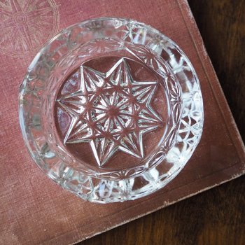 Vintage ashtray | Vintage glass ashtray | Riihimäen Lasi | Made in Finland