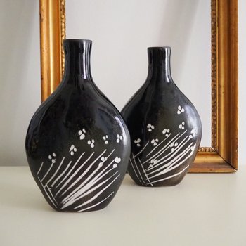 Vintage ceramic vase | Vintage vase | Koskelan keramiikka | Vintage Scandinavian home decor | Vintage bud vase