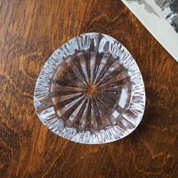 Vintage glass ashtray | Vintage ashtray | Glass ashtray | Small vintage ashtray