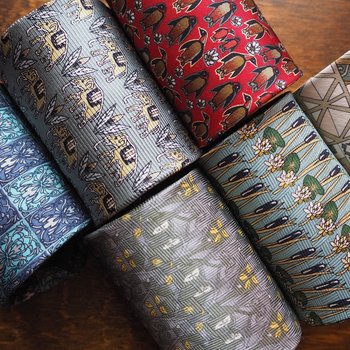 Vintage silk tie | Vintage Marja Kurki tie | Marja Kurki silk tie | Patterned silk tie | Colorful silk tie | Wide silk tie