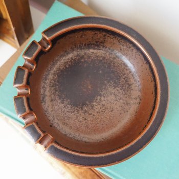 Vintage ceramic ashtray | Arabia Ruska ashtray | Vintage ashtray | Ceramic ashtray | Arabia ashtray | Made in Finland