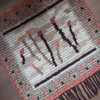 Vintage wall hanging | Scandinavian wall tapestry | Scandinavian wall hanging | Vintage wall tapestry | Handmade wall tapestry