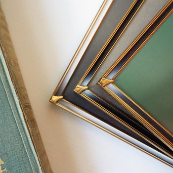 Set of three vintage photo frames | Vintage brass frames | Matching vintage frames | Vintage brass frame set | Vintage Jyden frames