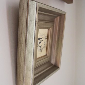 Vintage framed silver etching | Albert Edelfelt | Finnish art | Albert Edelfelt illustration | Etched silver art print | Made in Finland